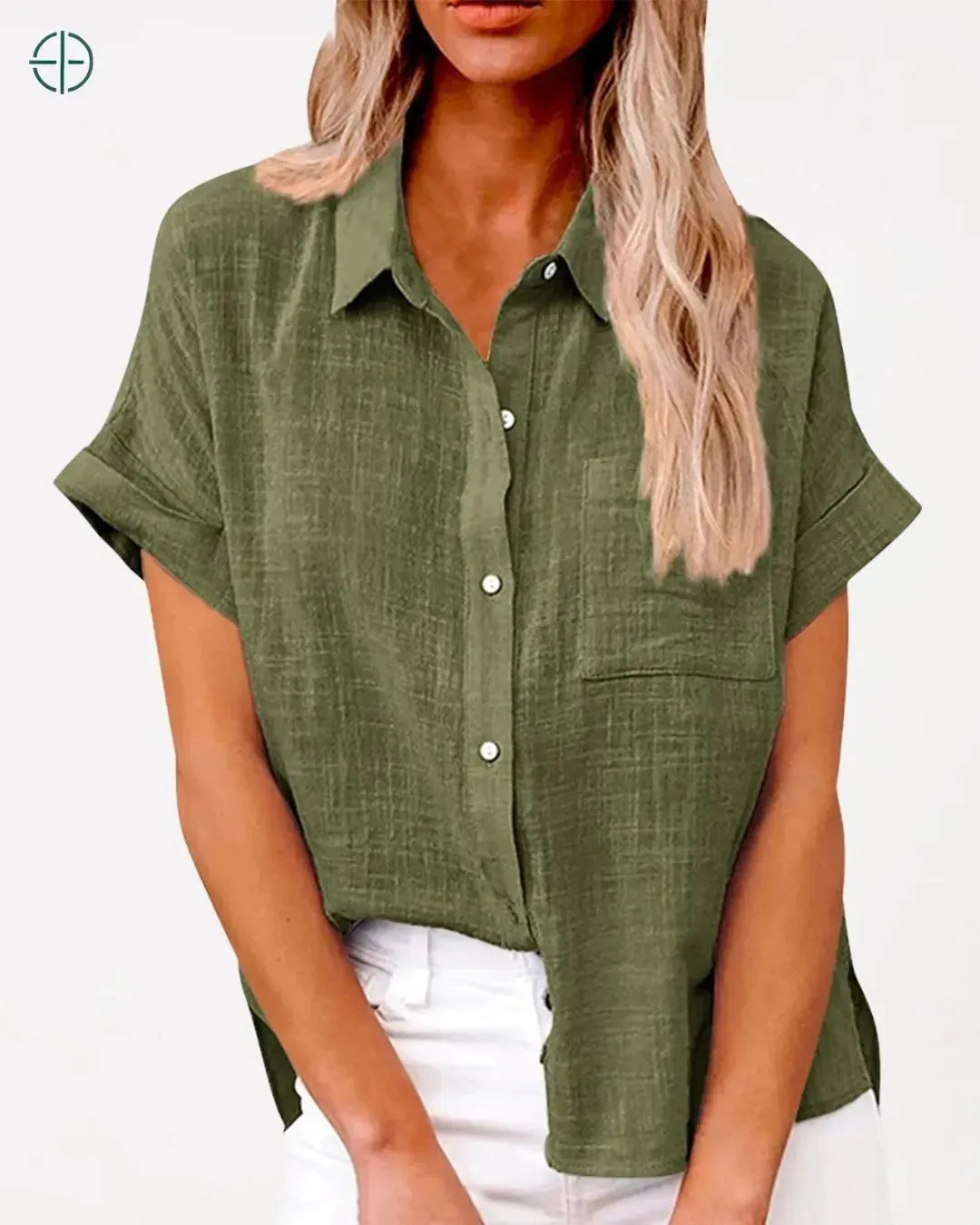 camisa usada com cinto marcando a cintura