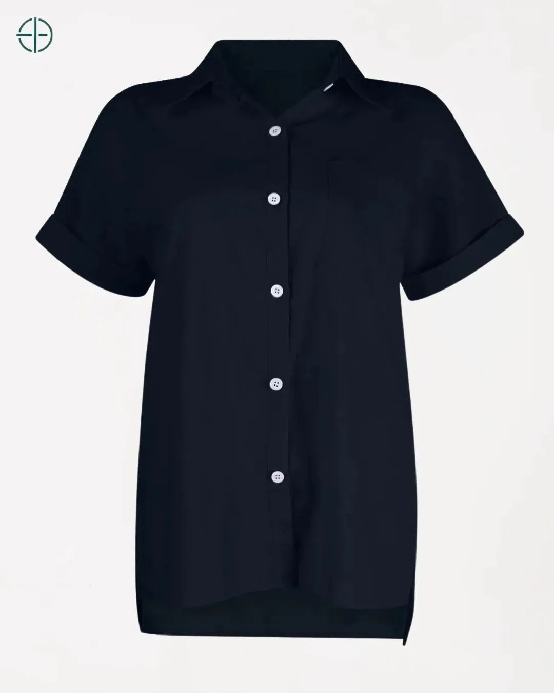 camisa dobrada mostrando a leveza do tecido