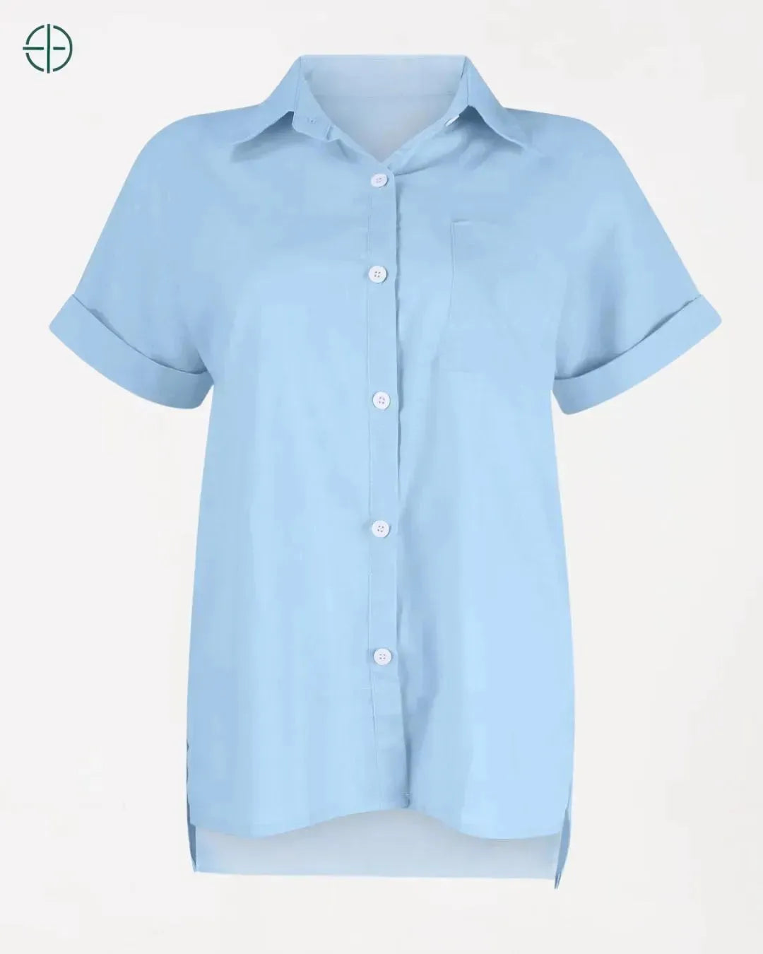 camisa em tons claros ideal para dias quentes