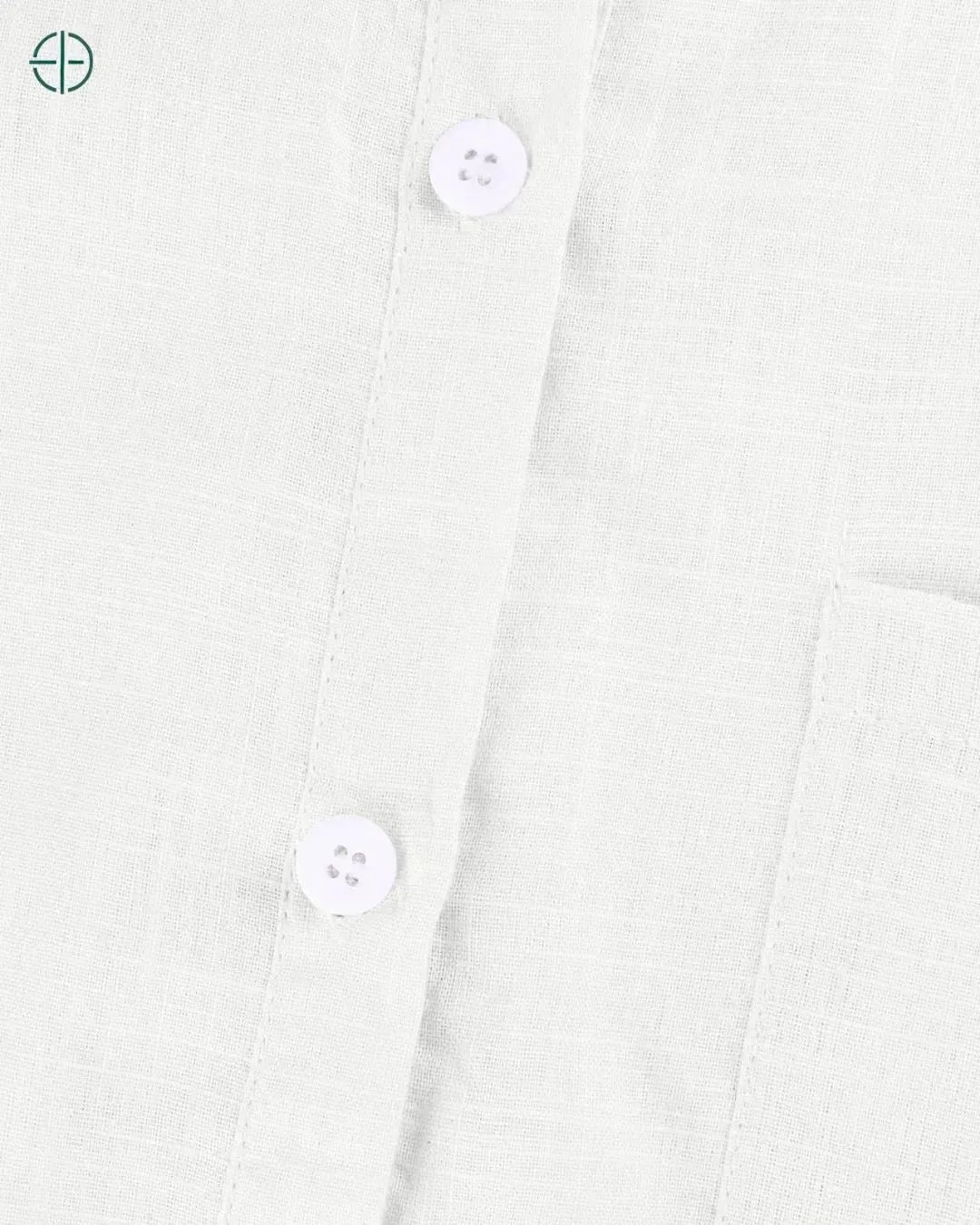 camisa acompanhando o movimento com leveza