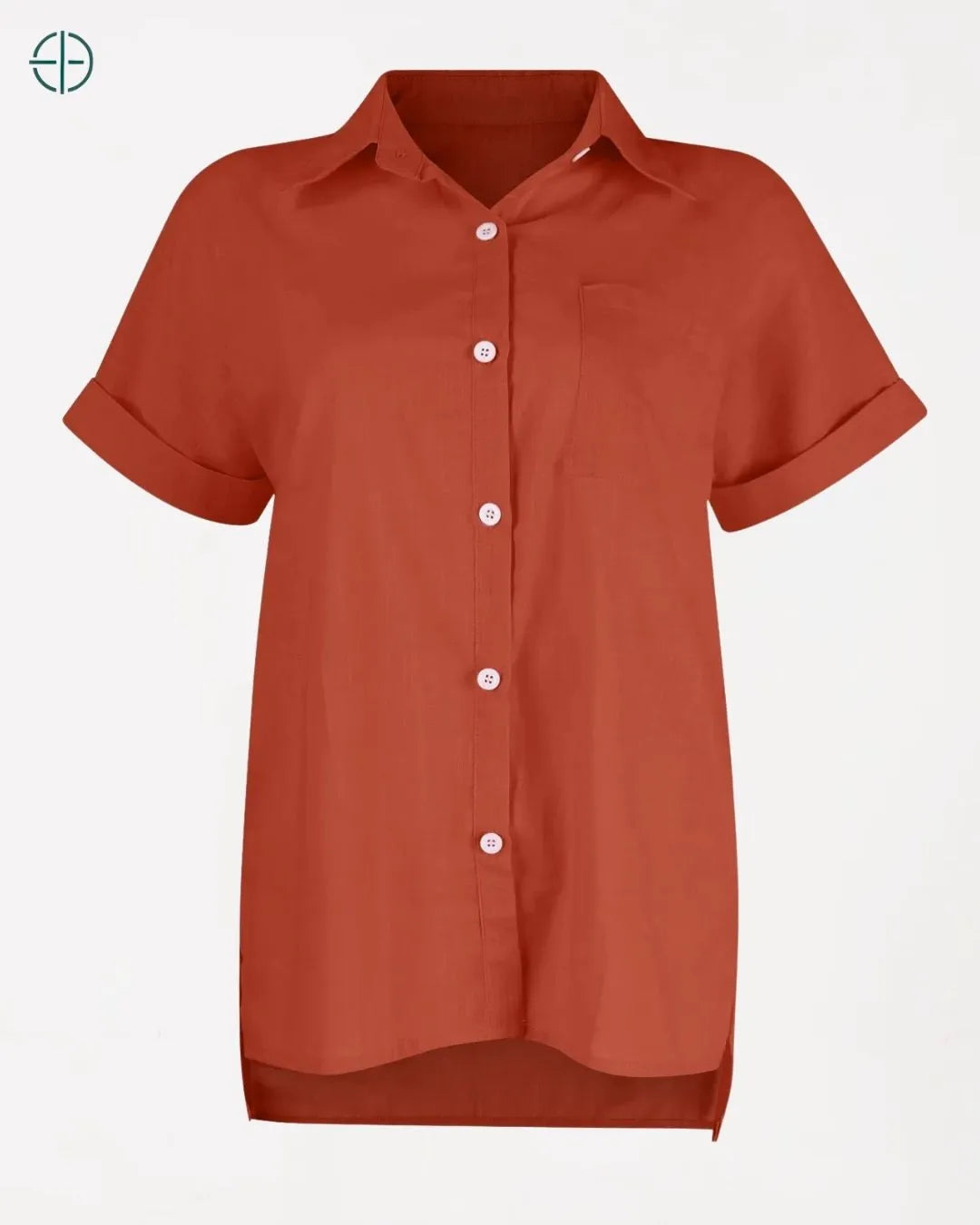 camisa sob sobretudo leve para meia-estação