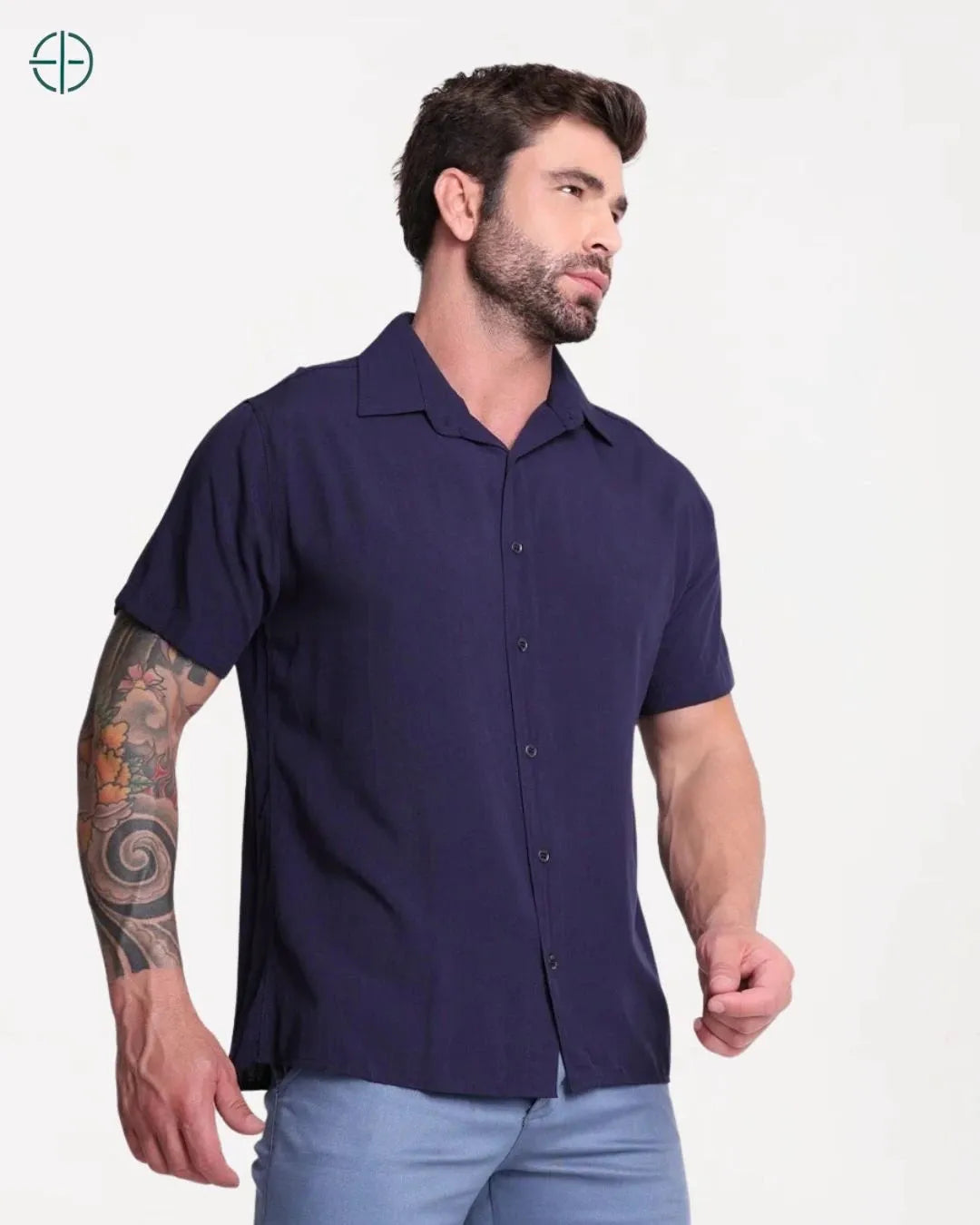 camisa viscolinho masculina – leveza e elegância para um visual impecável