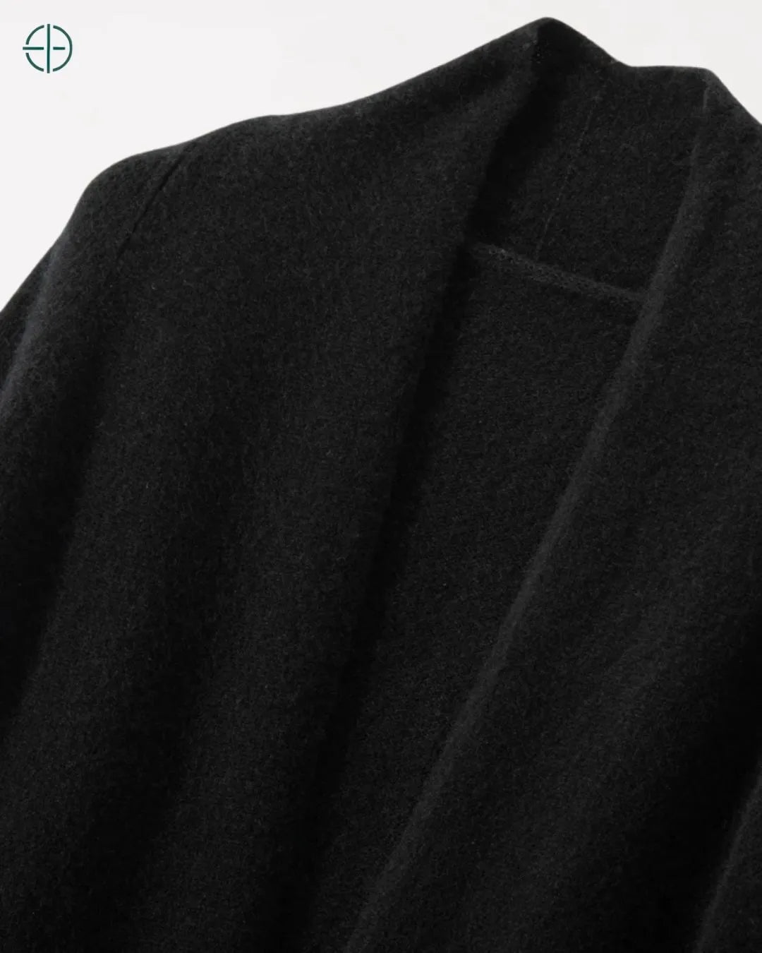 textura da caxemira realçada em macro da peça