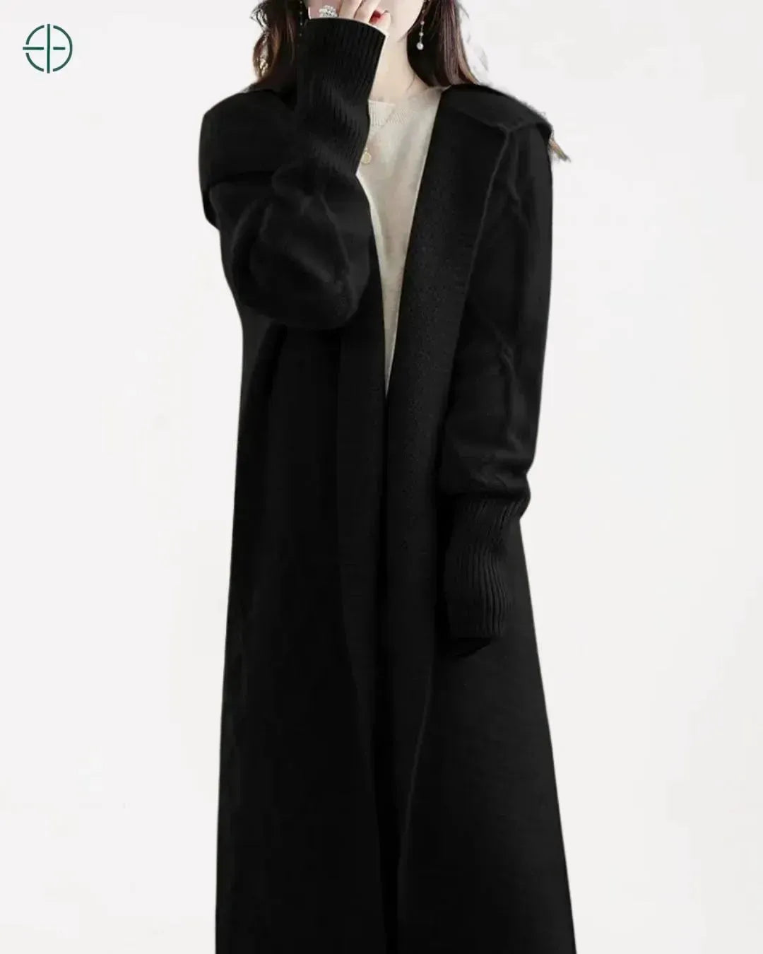 look completo com o cardigan em ambiente de outono/inverno