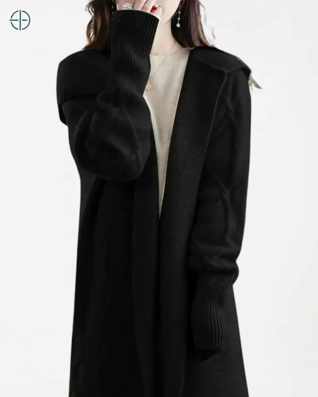 estilo office com cardigan sofisticado e profissional