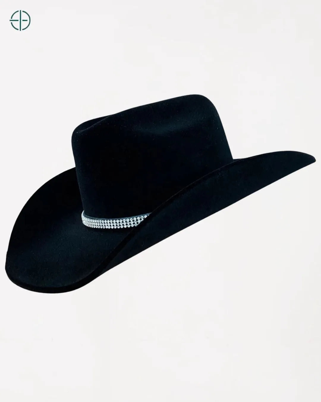 chapéu country americano feminino com bandinha decorativa