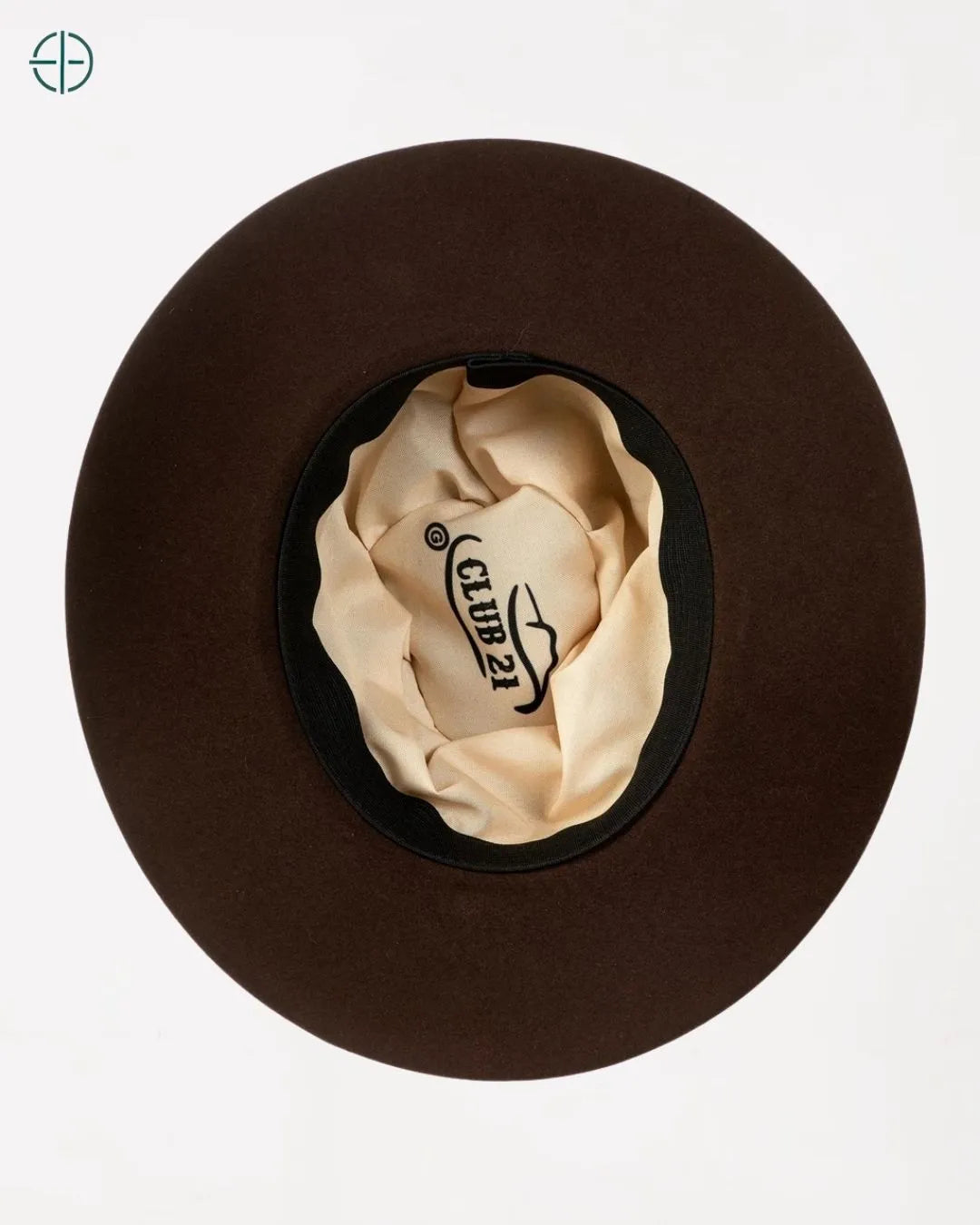 chapéu fedora feminino sofisticado cor marrom escuro