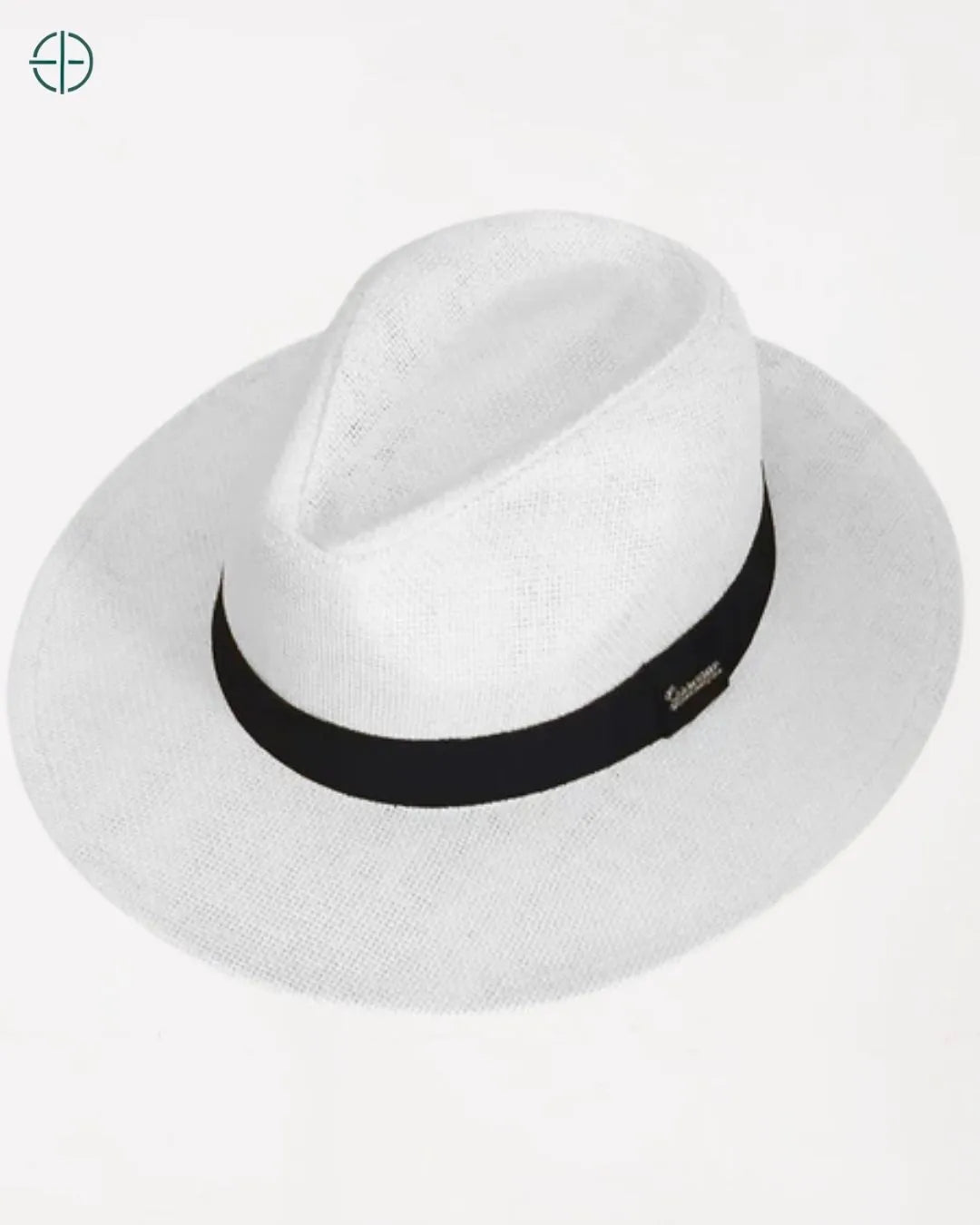 chapéu de palha shantung leve e sofisticado para verão