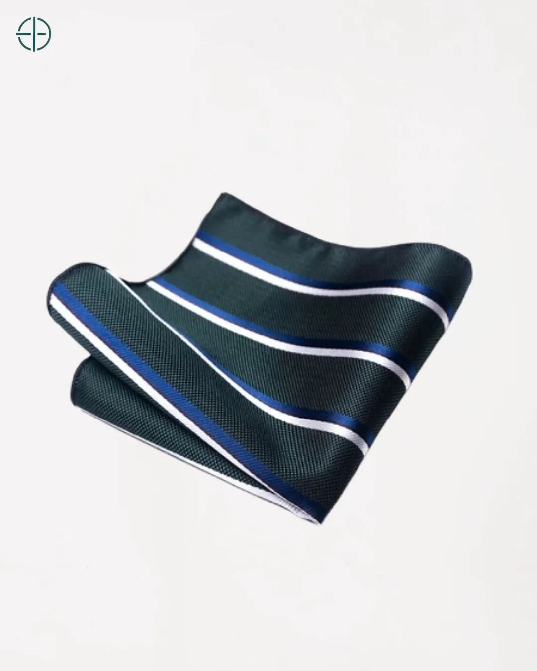 lenço quadrado masculino de seda com toque de classe