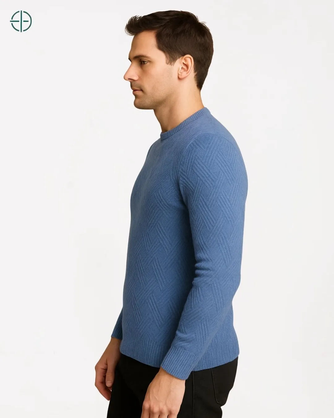 Editorial old money com malha de caxemira realçando presença e sofisticação