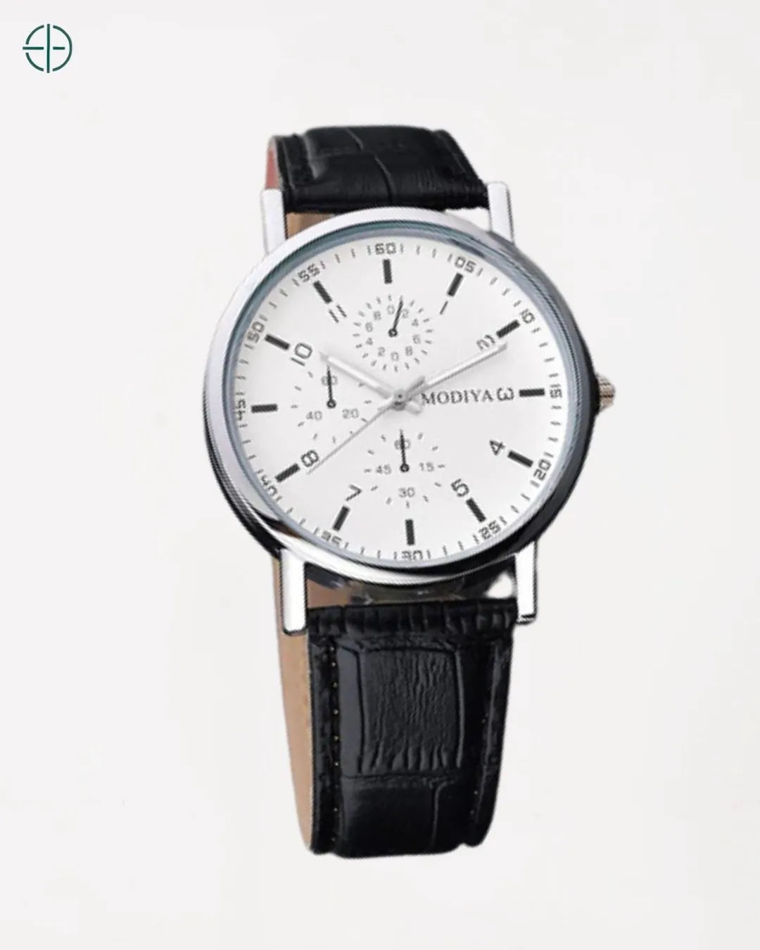 relógio discreto e estiloso para homens modernos