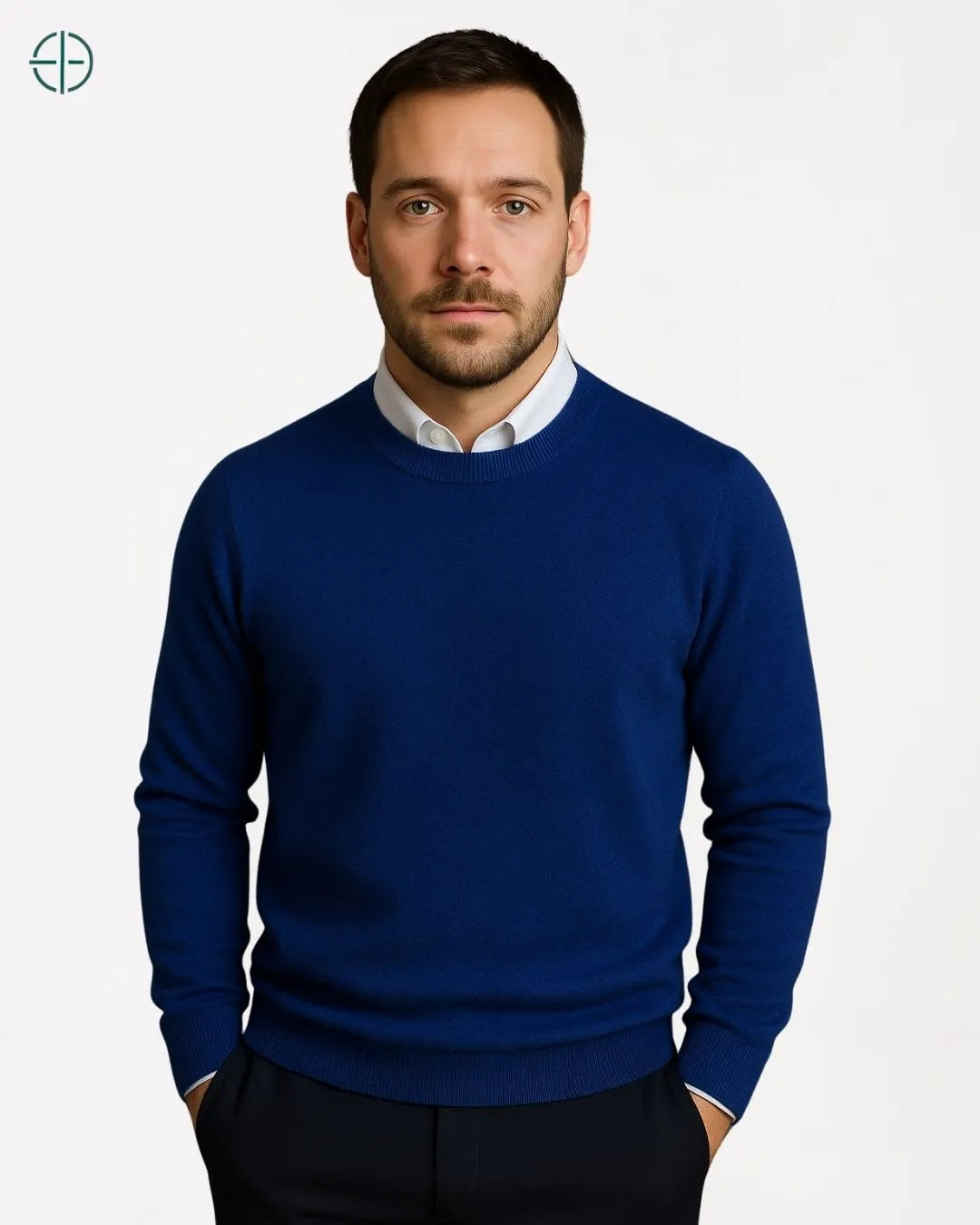 Detalhes do punho e barra em acabamento premium do suéter Rest Money