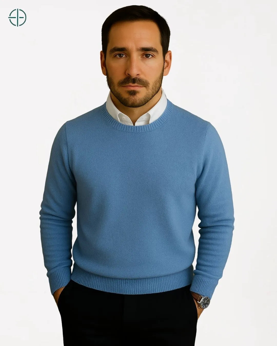 Peça icônica da estação para homens com estilo clássico e sutil