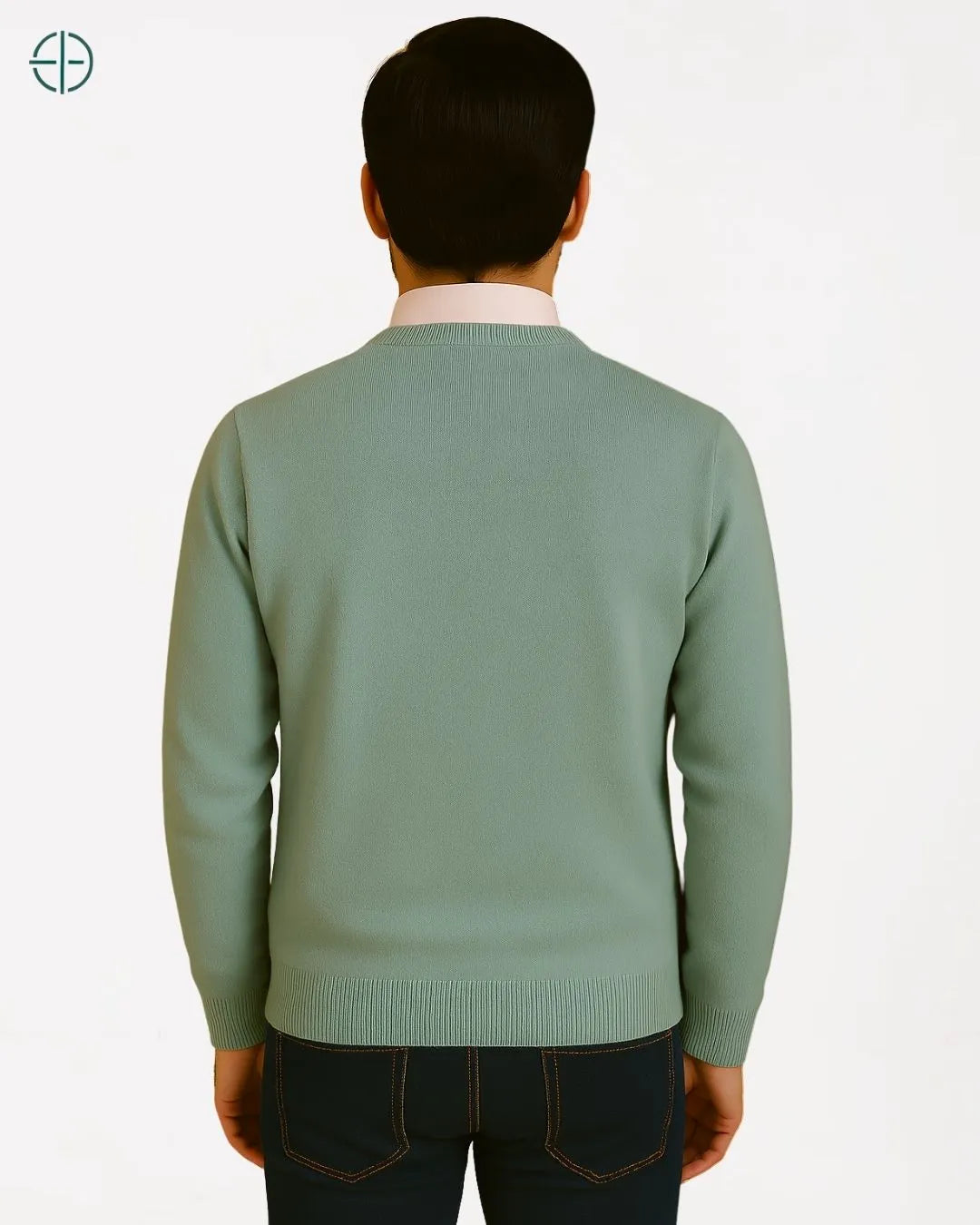 Estética discreta e poderosa com malha old money masculina