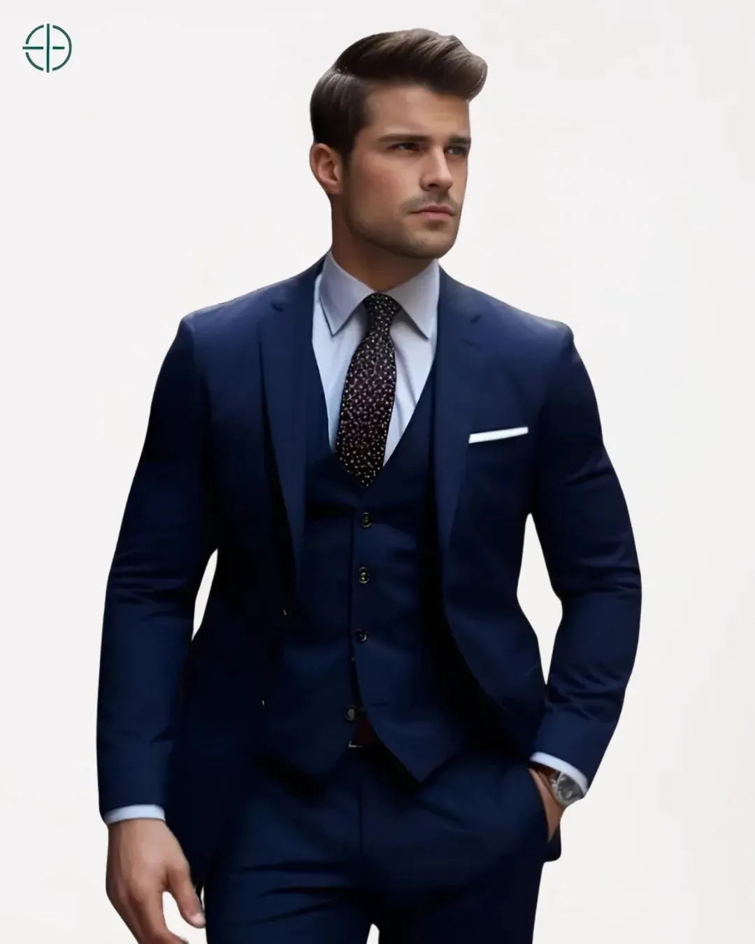 terno slim luxo azul marinho rest money – sofisticação e corte impecável