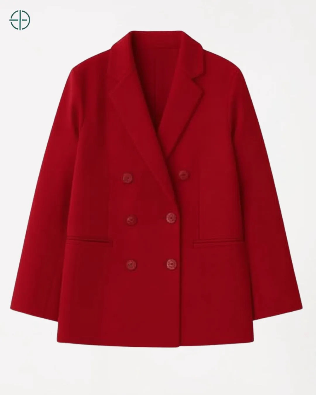 Blazer Transpassado Gola V 100% Caxemira | Rest Money™
