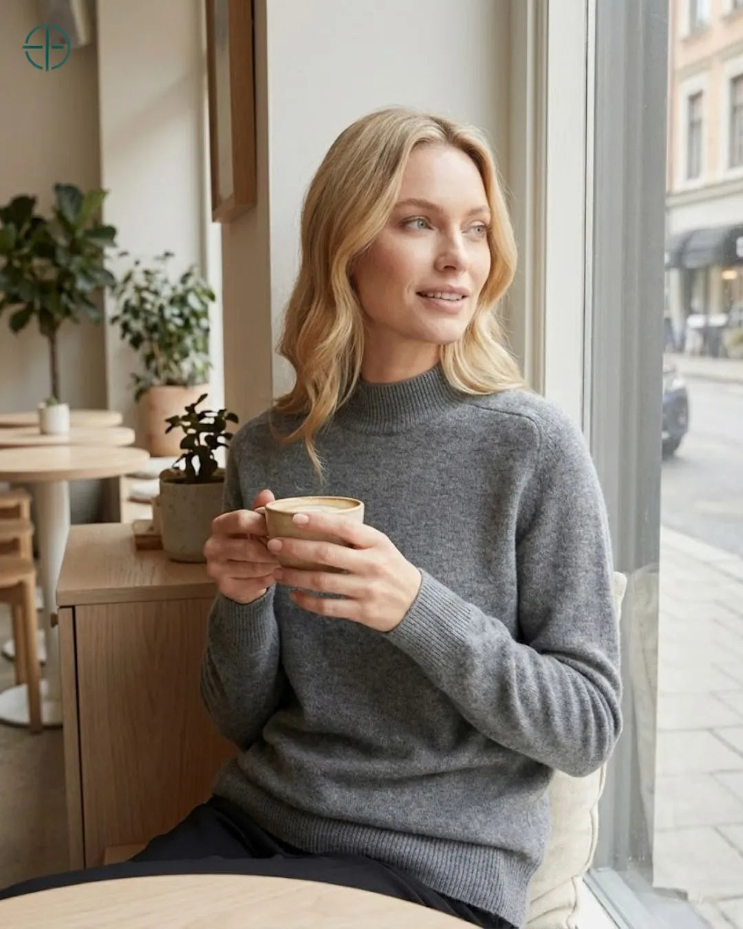 Suéter Feminino Positano 100% Cashmere | Rest Money™
