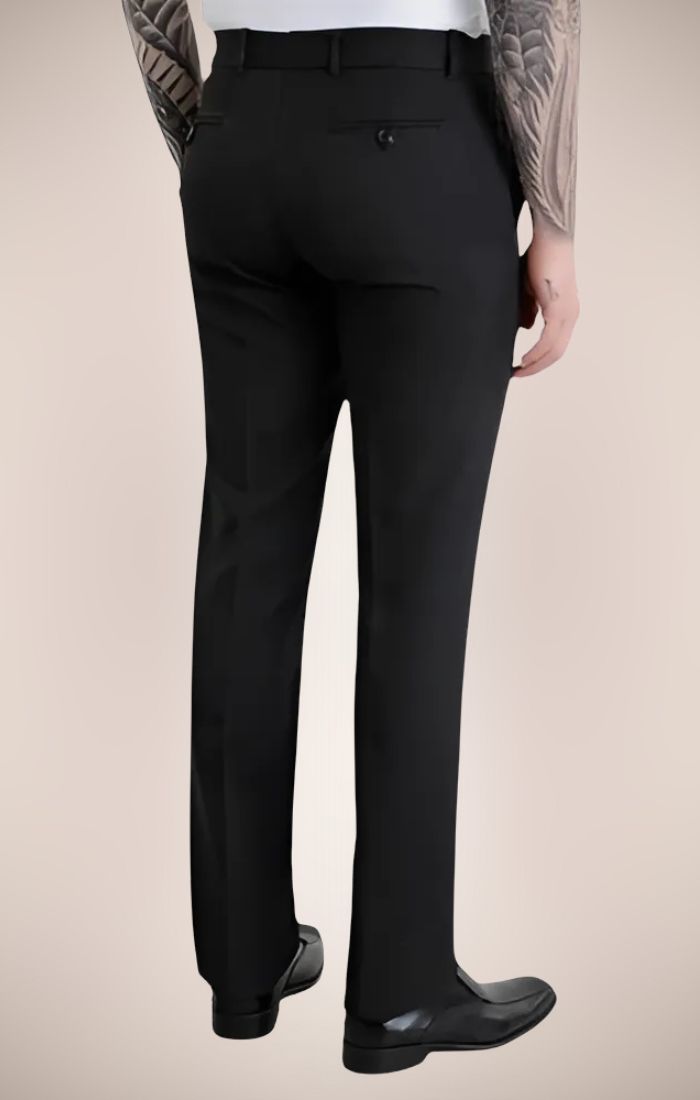 Blazer + Calça Slim Preto - Corte Italiano