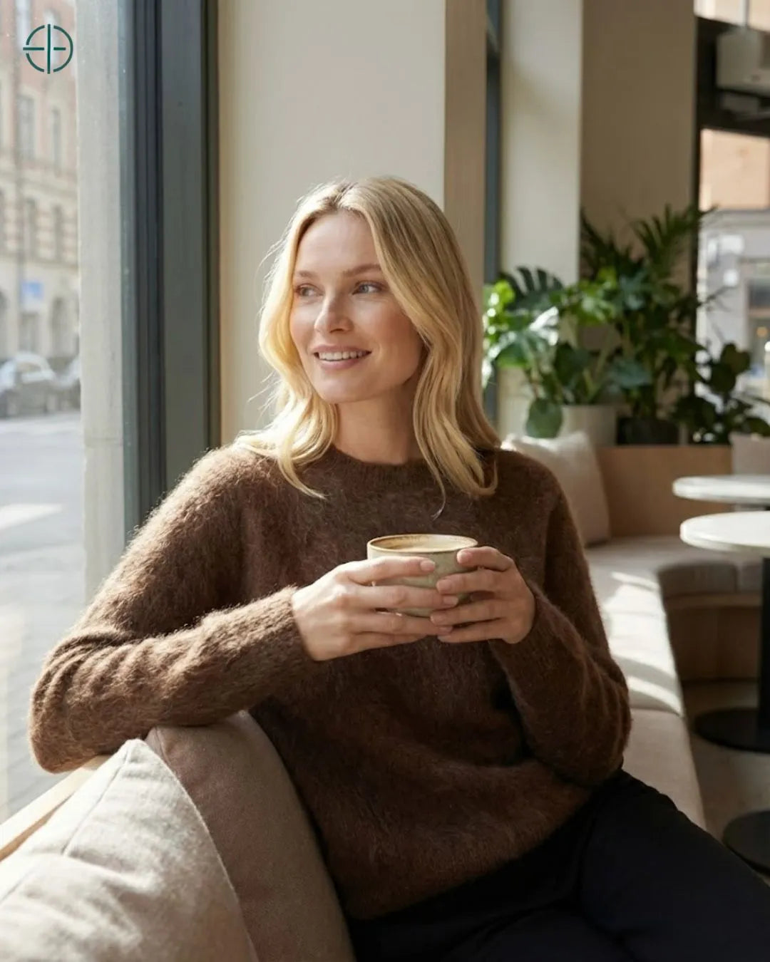 Suéter Feminino Isabella 100% Cashmere | Rest Money™