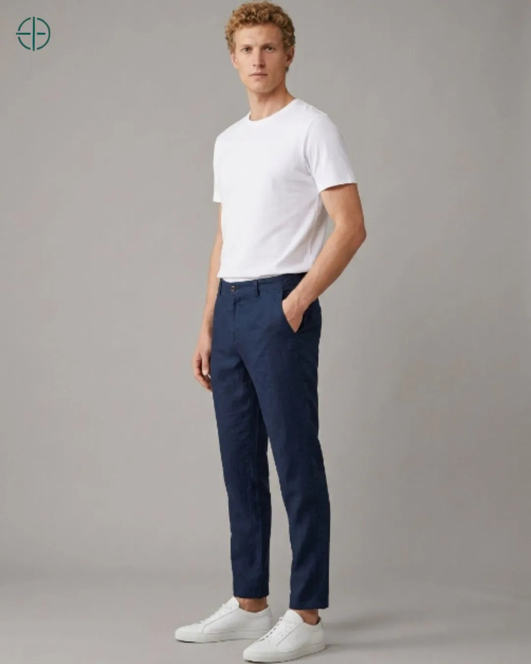Calça 100% Linho Belga Masculina | Rest Money™