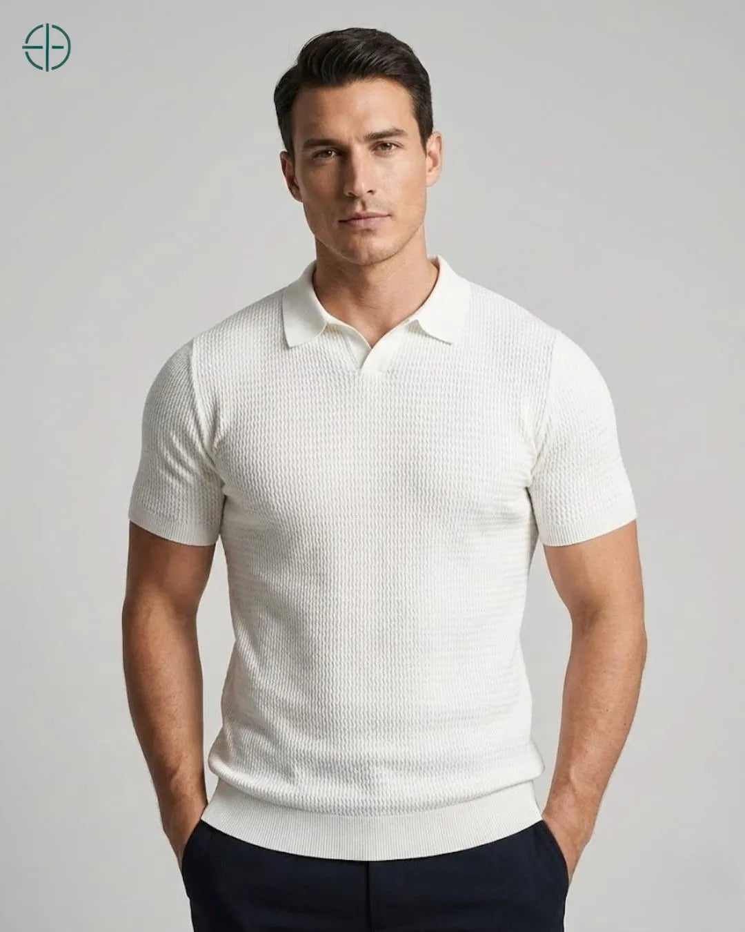 Camisa Polo Texturizada | Rest Money™