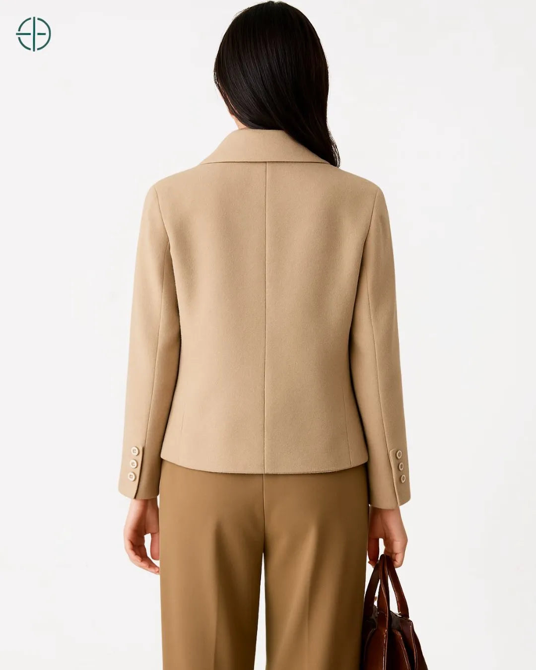 Blazer Lapela Transpassado 100% Caxemira | Rest Money™