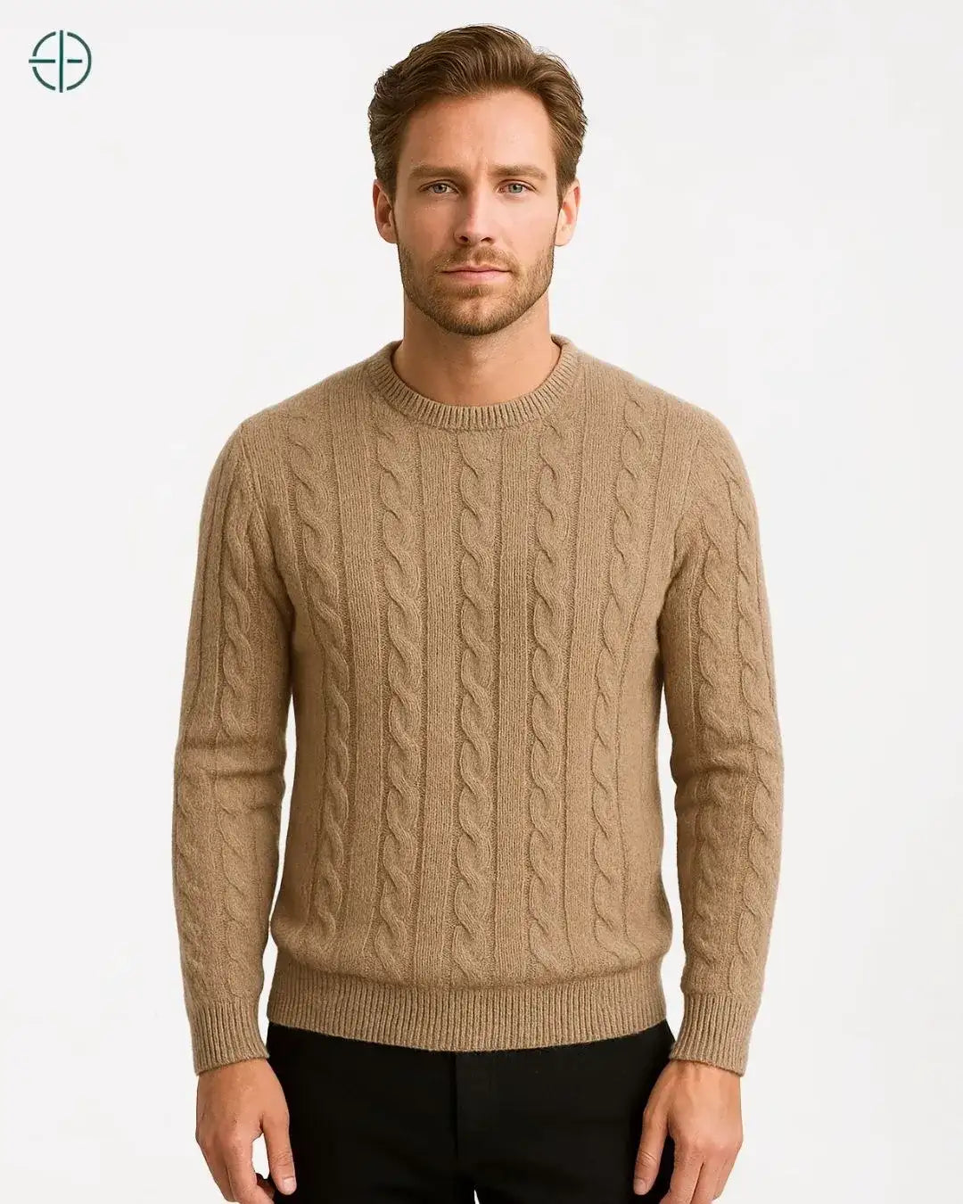 Suéter Trançado 100% Caxemira | Rest Money™