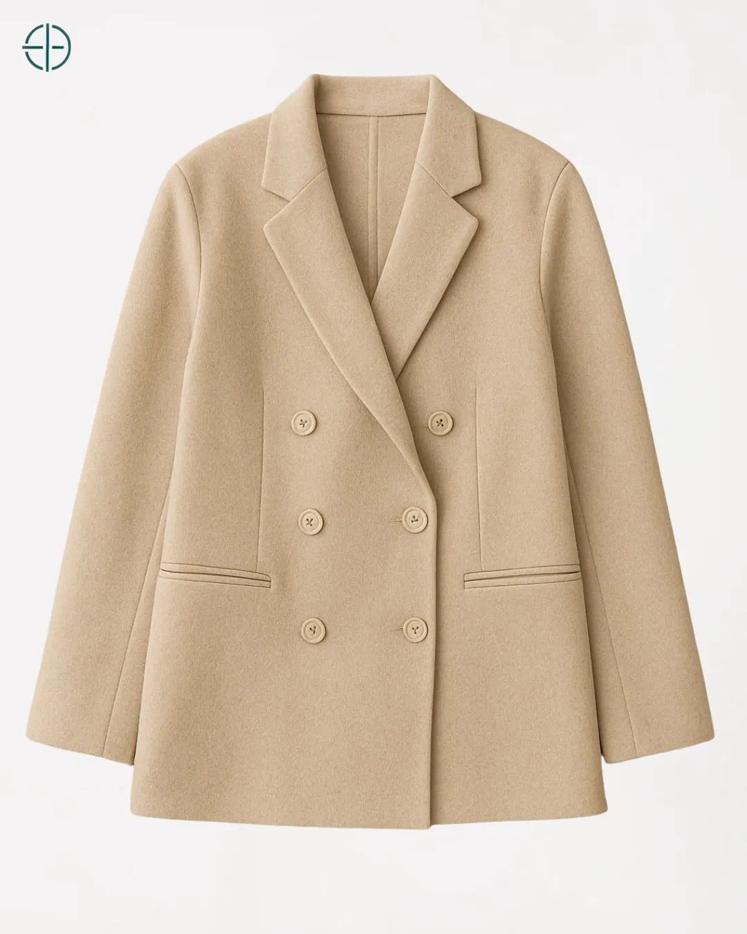 Blazer Transpassado Gola V 100% Caxemira | Rest Money™