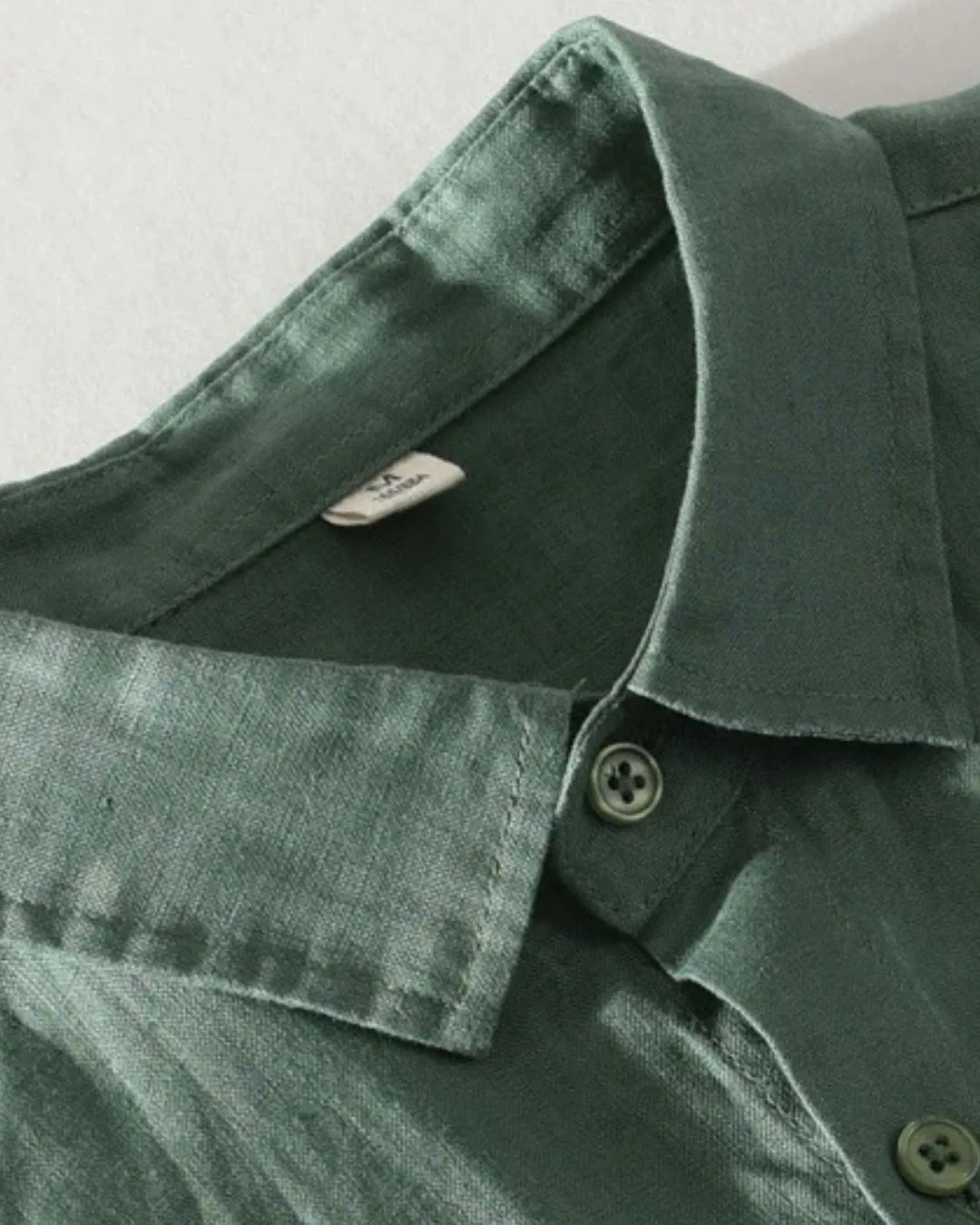 Camisa 100% Linho Manga Curta | Rest Money™