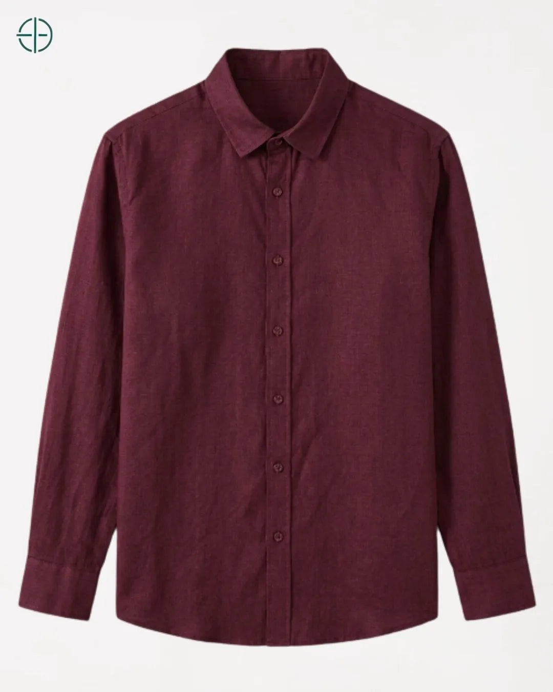Camisa 100% Linho Masculina Sem Bolso | Rest Money™