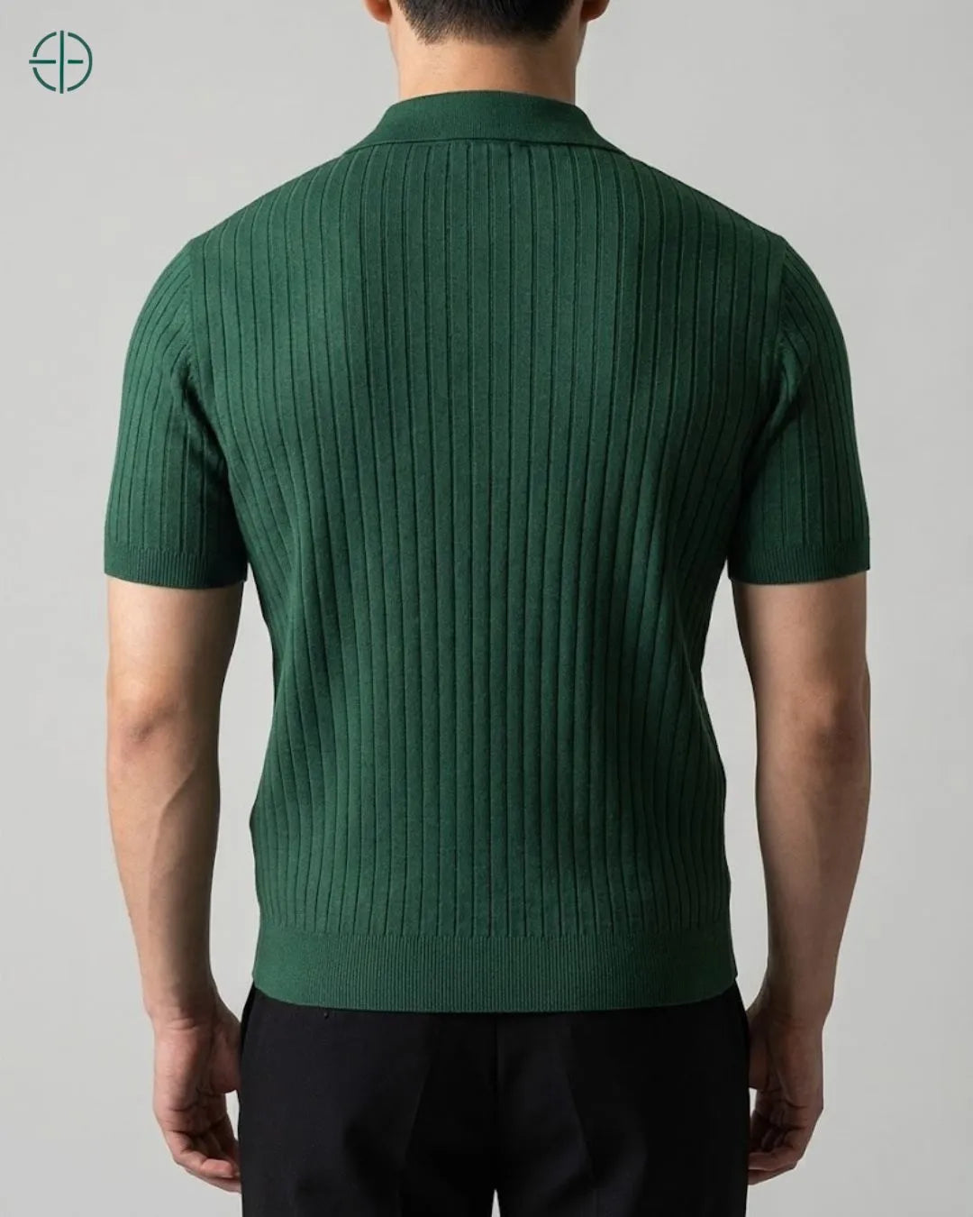 Polo 3 Botões Canelada | Rest Money™