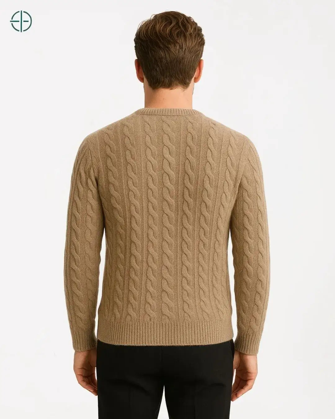 Suéter Trançado 100% Caxemira | Rest Money™