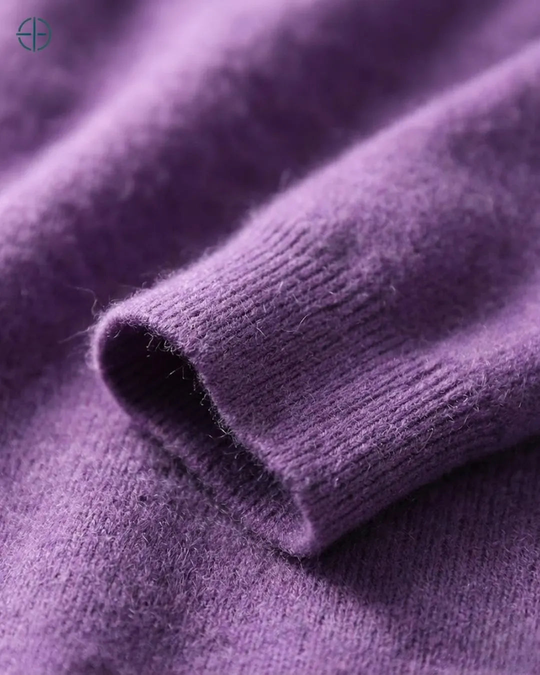 Suéter Feminino Gola Alta 100% Caxemira | Rest Money™