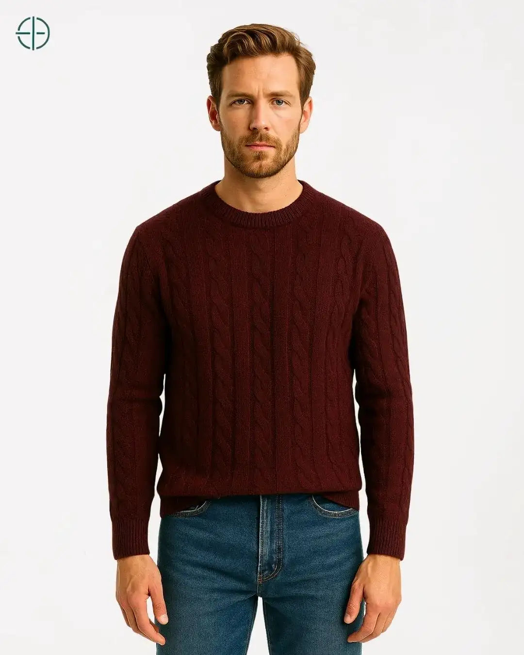 Suéter Trançado 100% Caxemira | Rest Money™