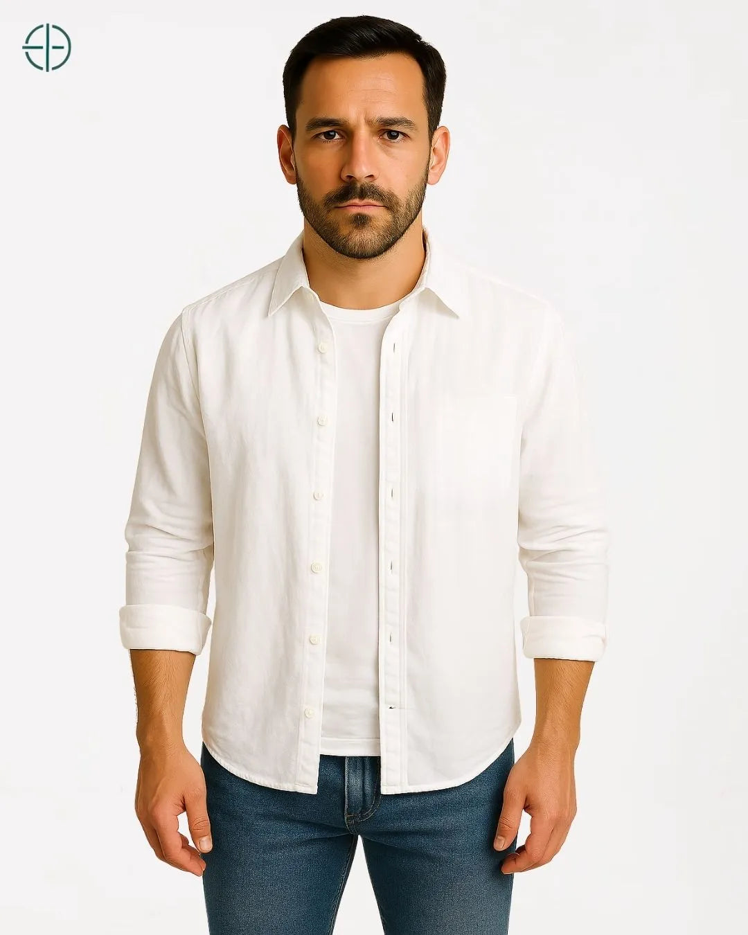 Camisa 100% Linho Manga Longa | Rest Money™