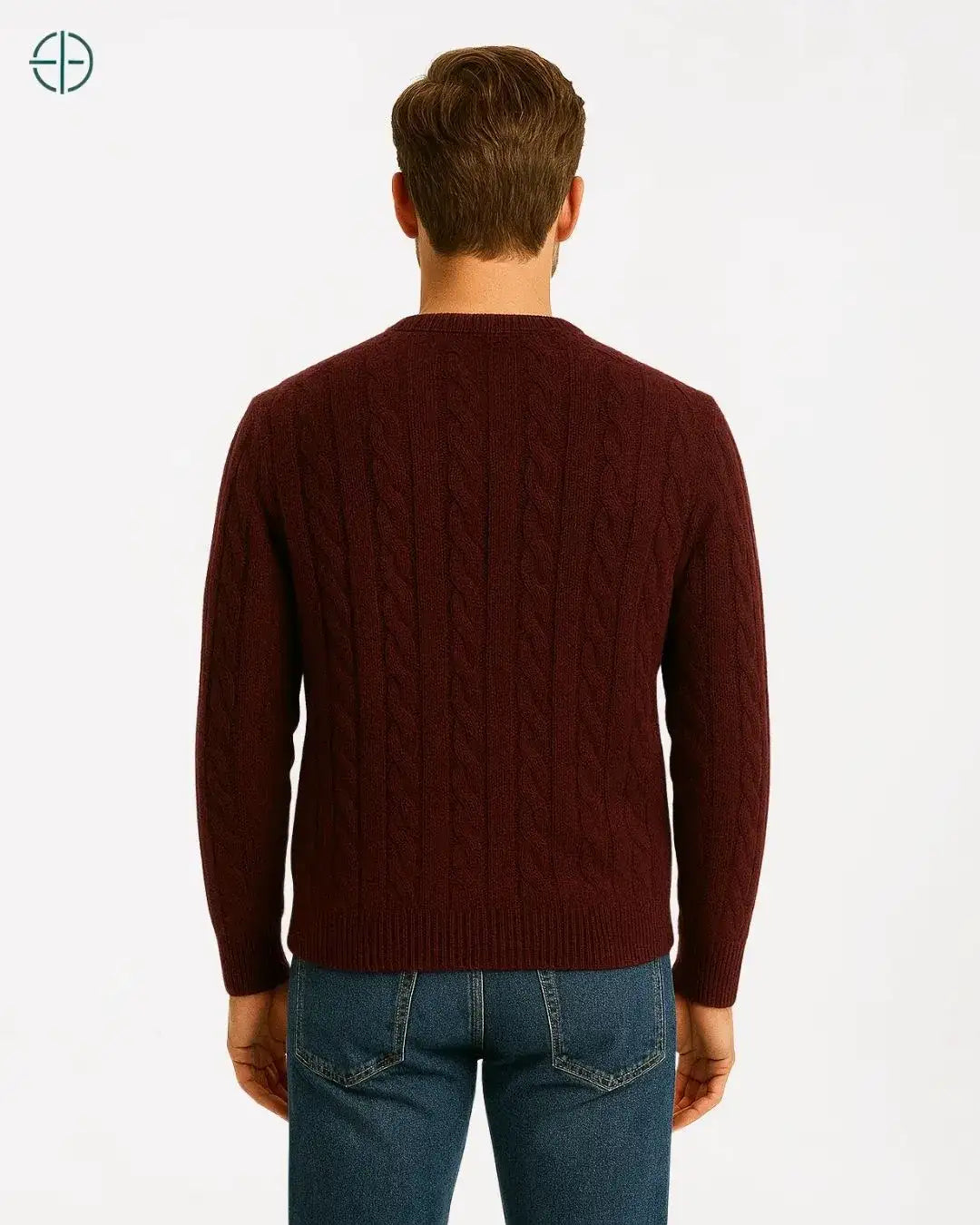 Suéter Trançado 100% Caxemira | Rest Money™