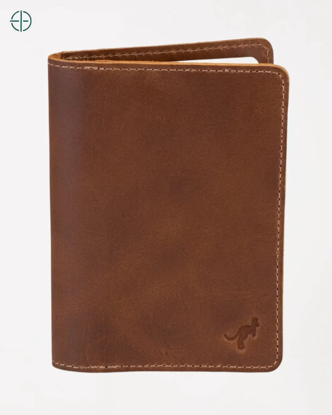 Porta Passaporte Masculino Sidney Marrom 100% Couro Legítimo | Rest Money™
