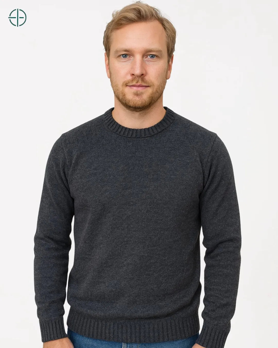 Suéter Tricô Masculino Grisalho | Rest Money™
