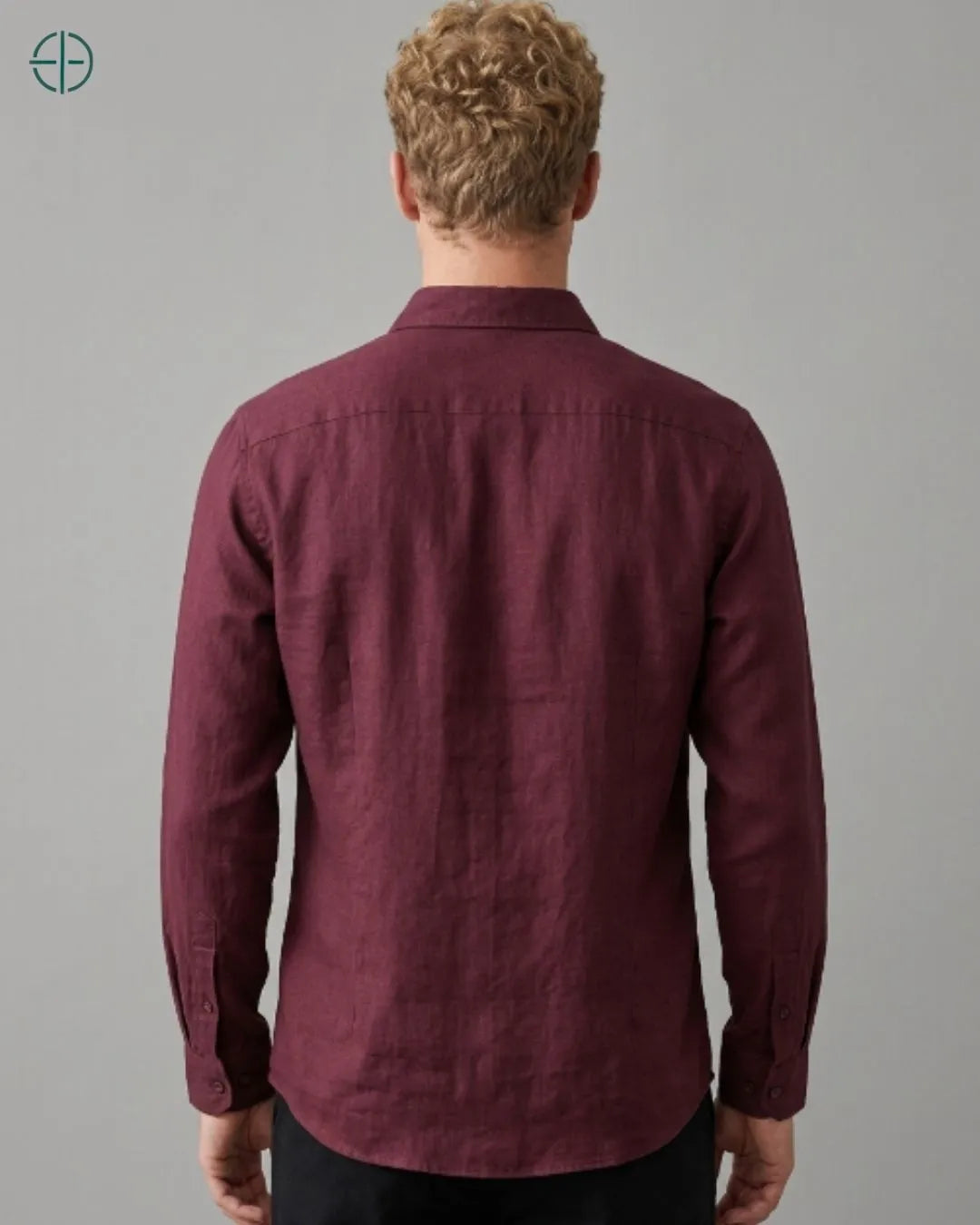 Camisa 100% Linho Masculina Sem Bolso | Rest Money™