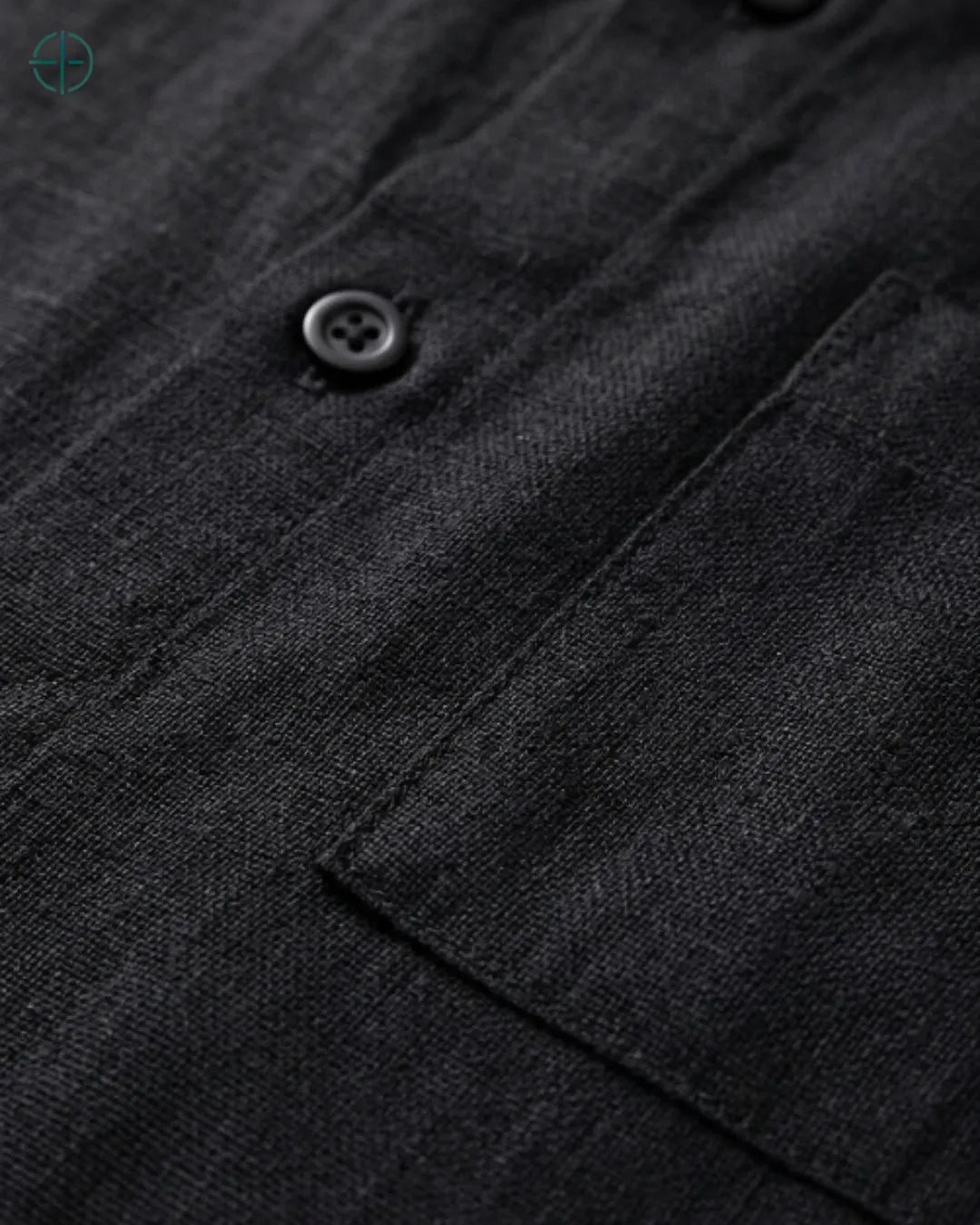 Camisa 100% Linho Belga Manga Curta | Rest Money™