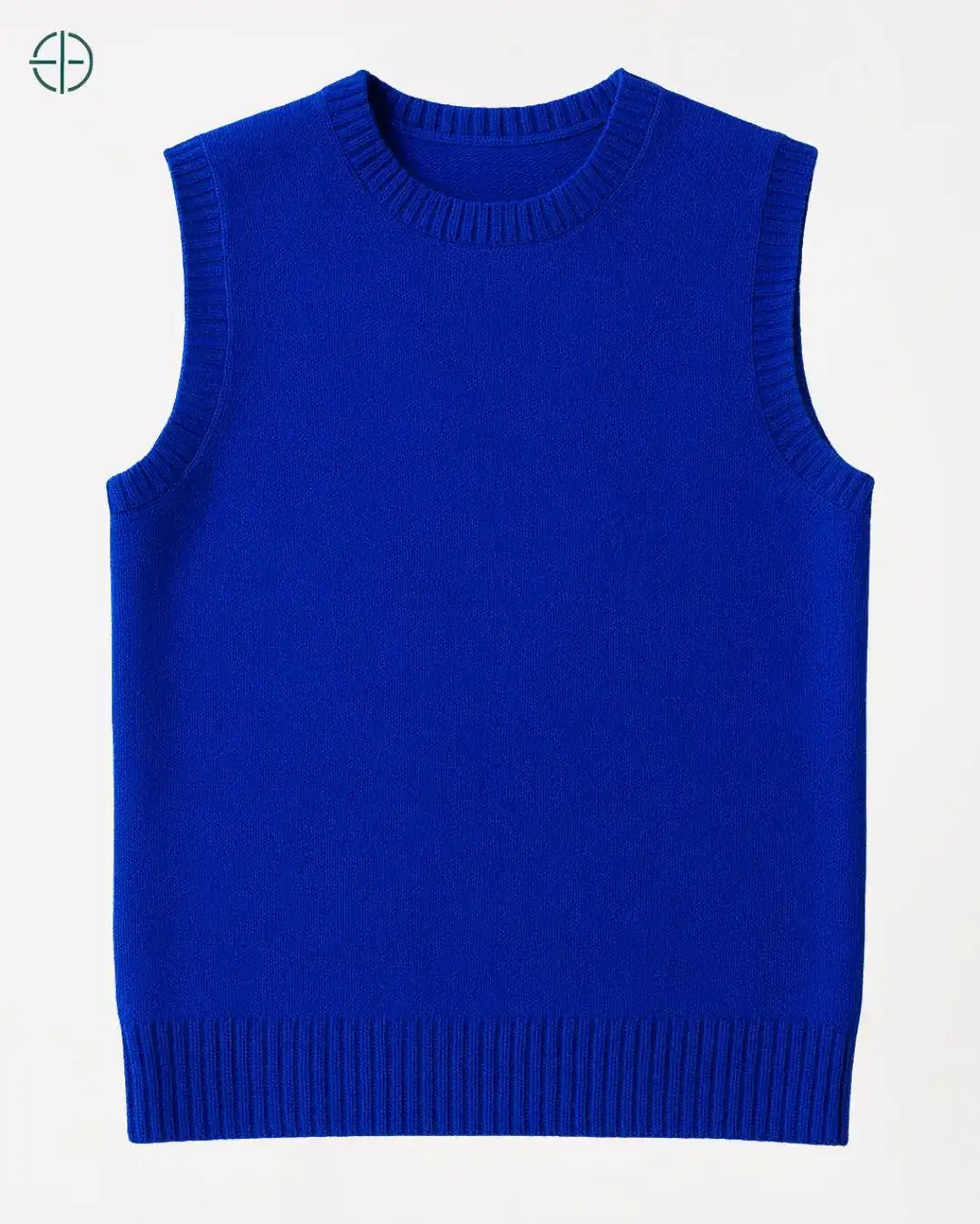 Colete Gola Alta 100% Caxemira | Rest Money™