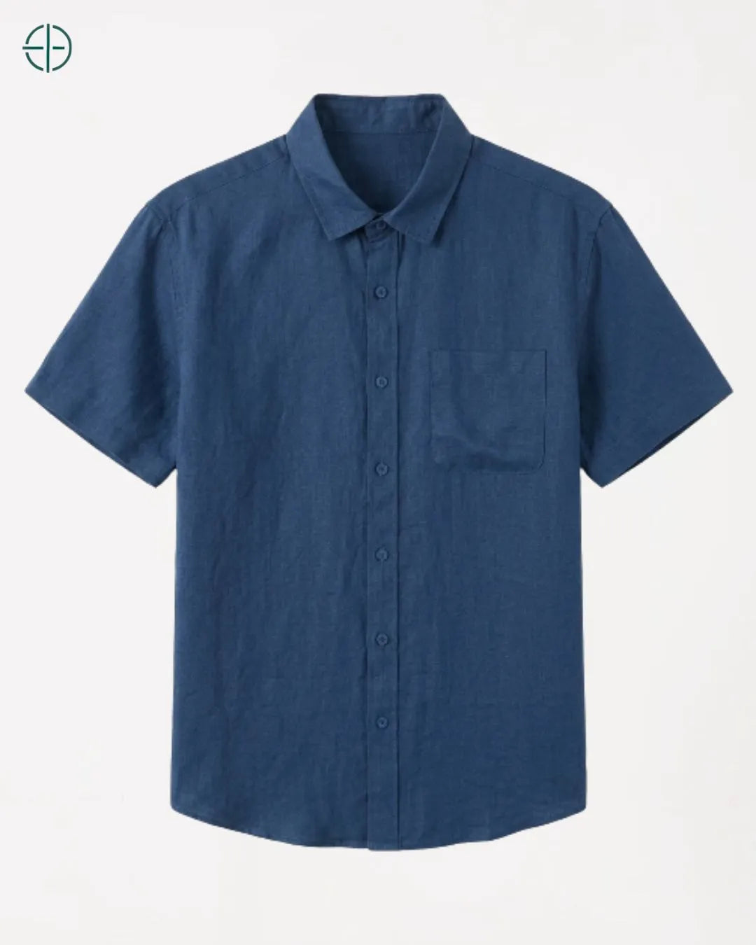 Camisa 100% Linho Manga Curta | Rest Money™