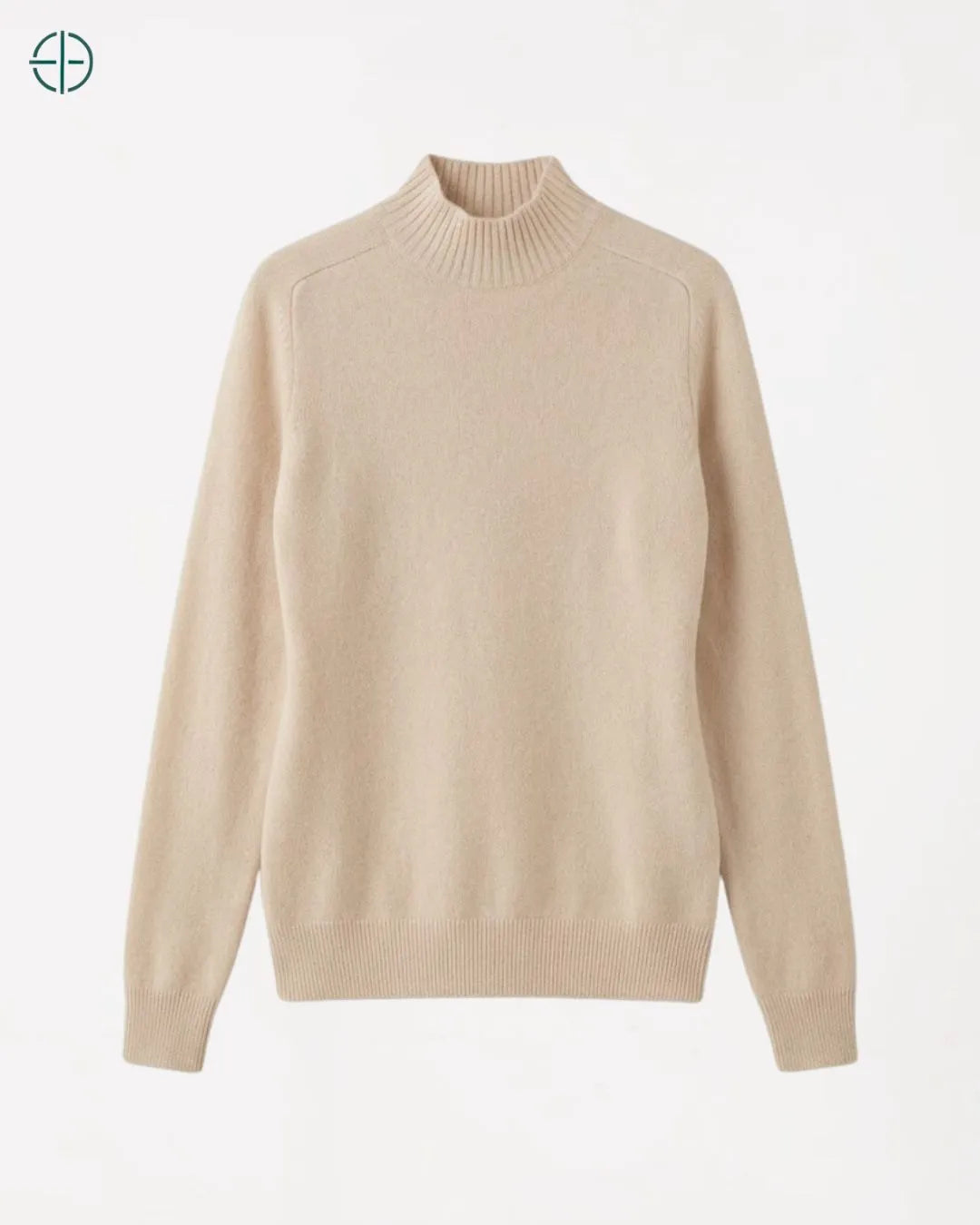 Suéter Feminino Positano Bege 100% Cashmere | Rest Money™