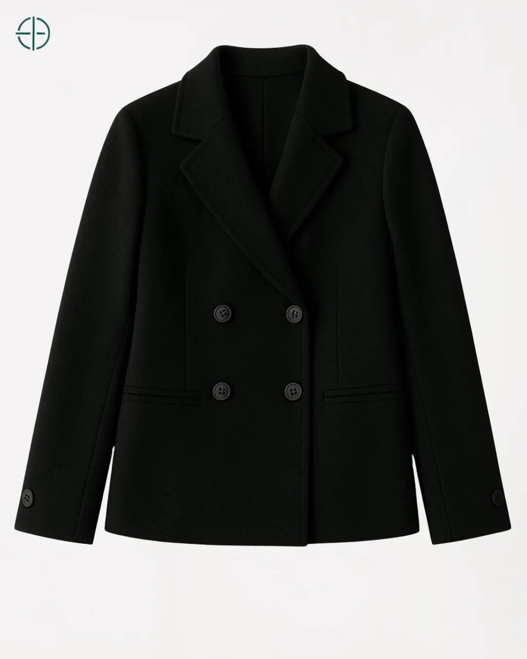 Blazer Lapela Transpassado 100% Caxemira | Rest Money™