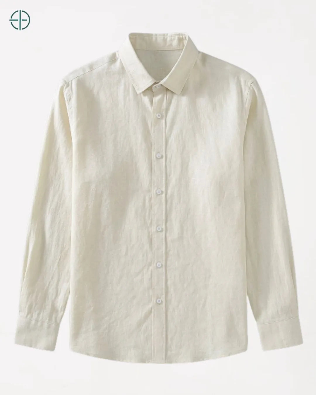 Camisa 100% Linho Masculina Sem Bolso | Rest Money™