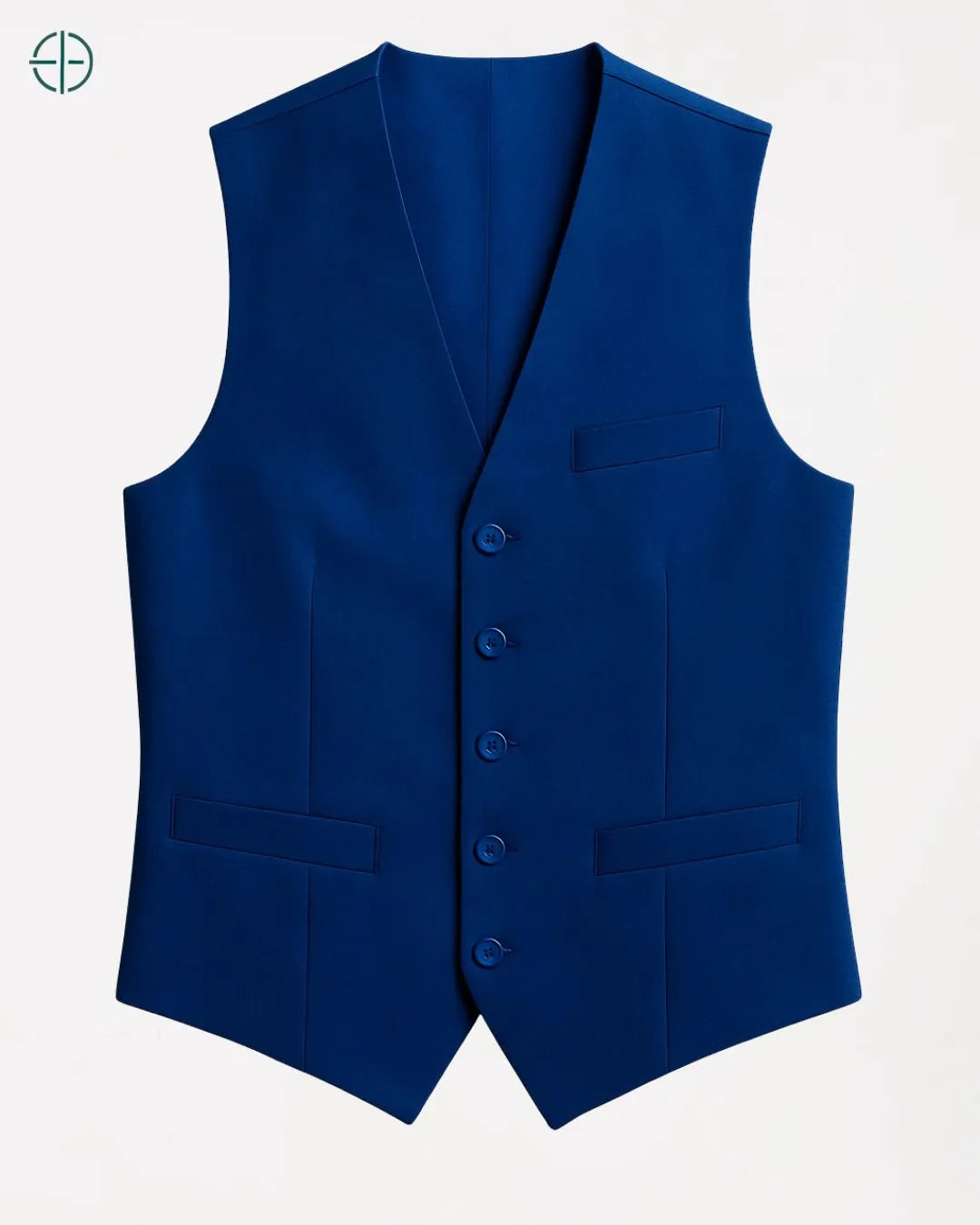 Colete Social Slim Masculino Azul | Rest Money™