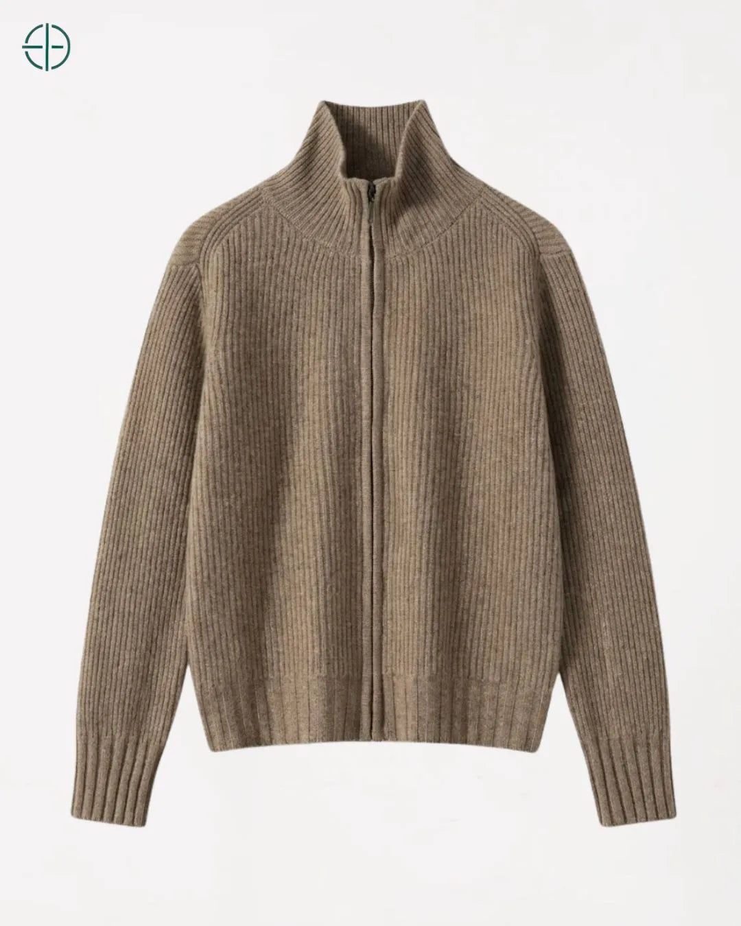 Suéter Feminino Serafina Camelo 100% Cashmere | Rest Money™