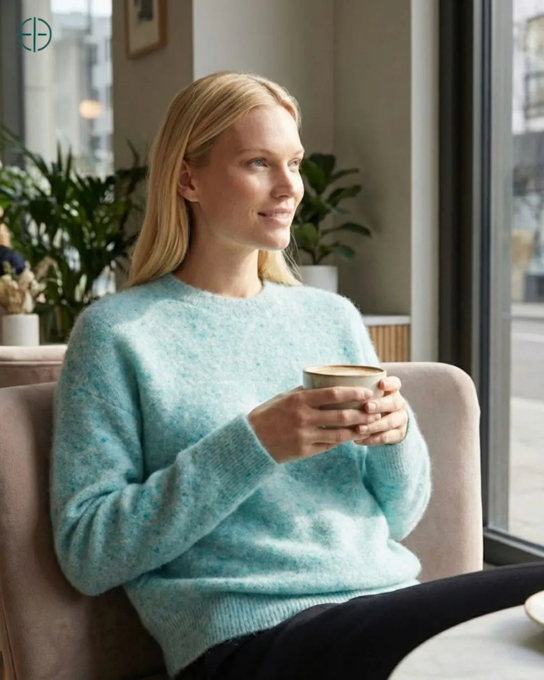 Suéter Feminino Isabella 100% Cashmere | Rest Money™