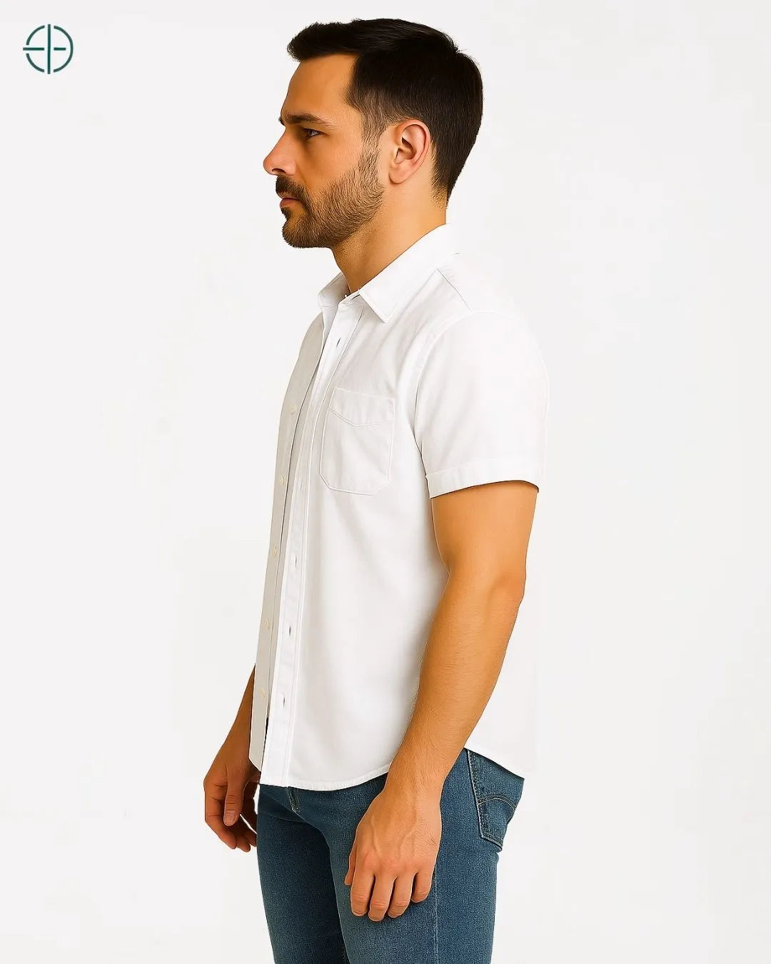 Camisa 100% Linho Manga Curta | Rest Money™