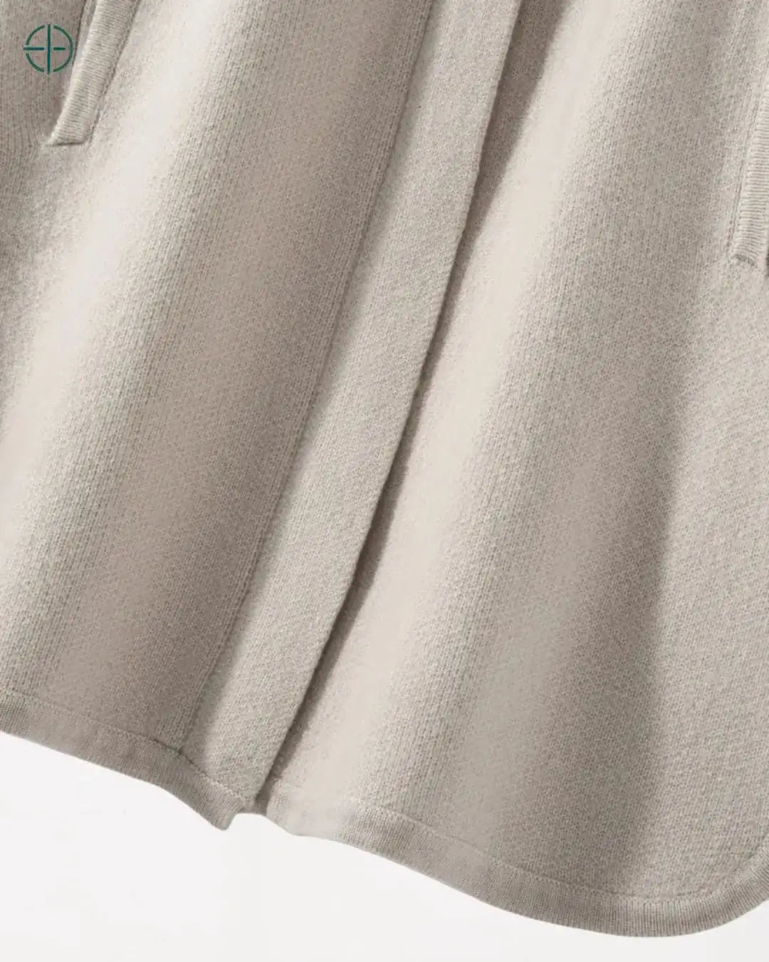 Casaco Longo com Capuz 100% Caxemira | Rest Money™